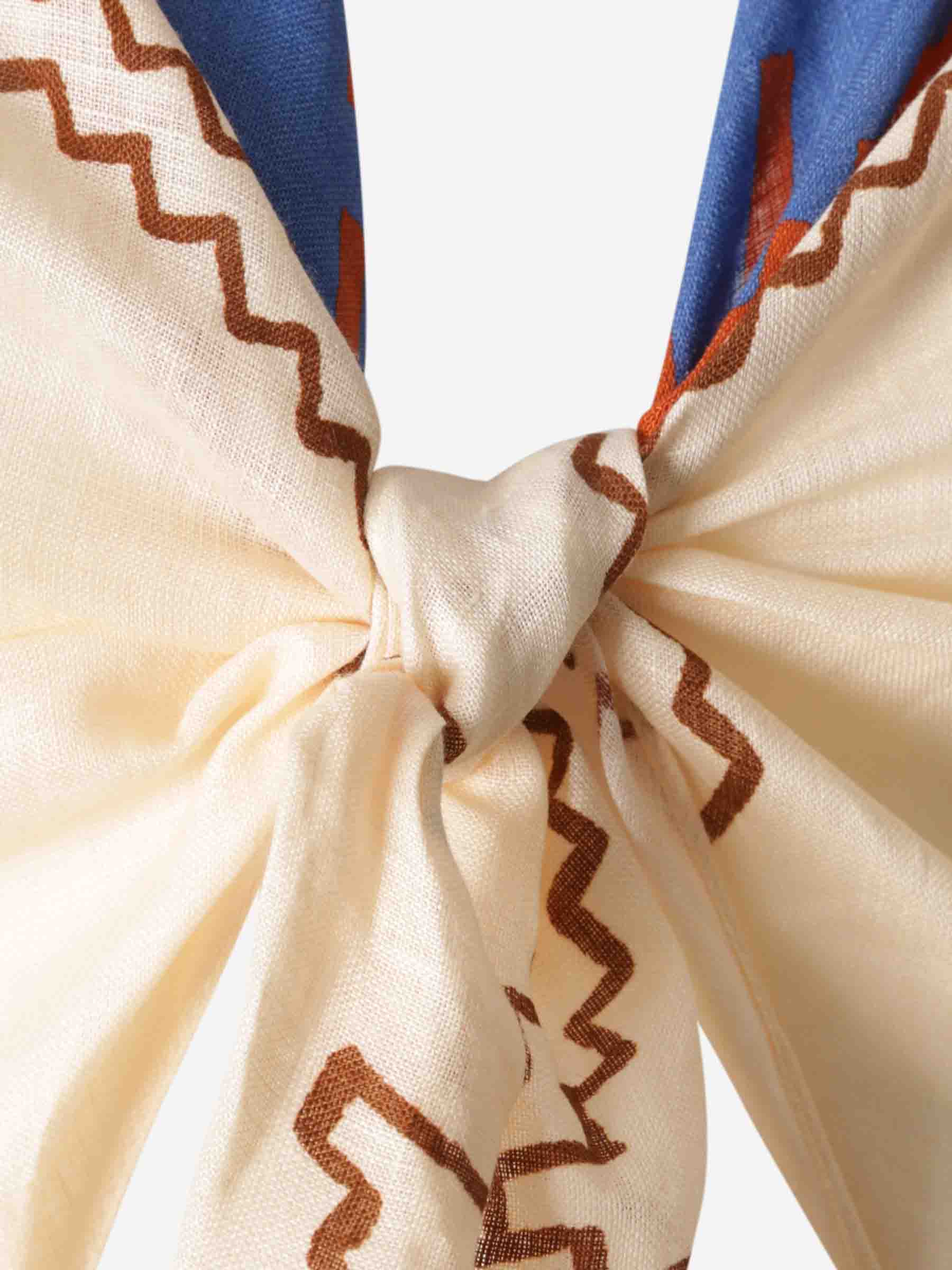 Johanna Ortiz Mujer Barcelona Vestido Midi Sailing Flags color Multicolor sku 721-000424 01 - Foto 4