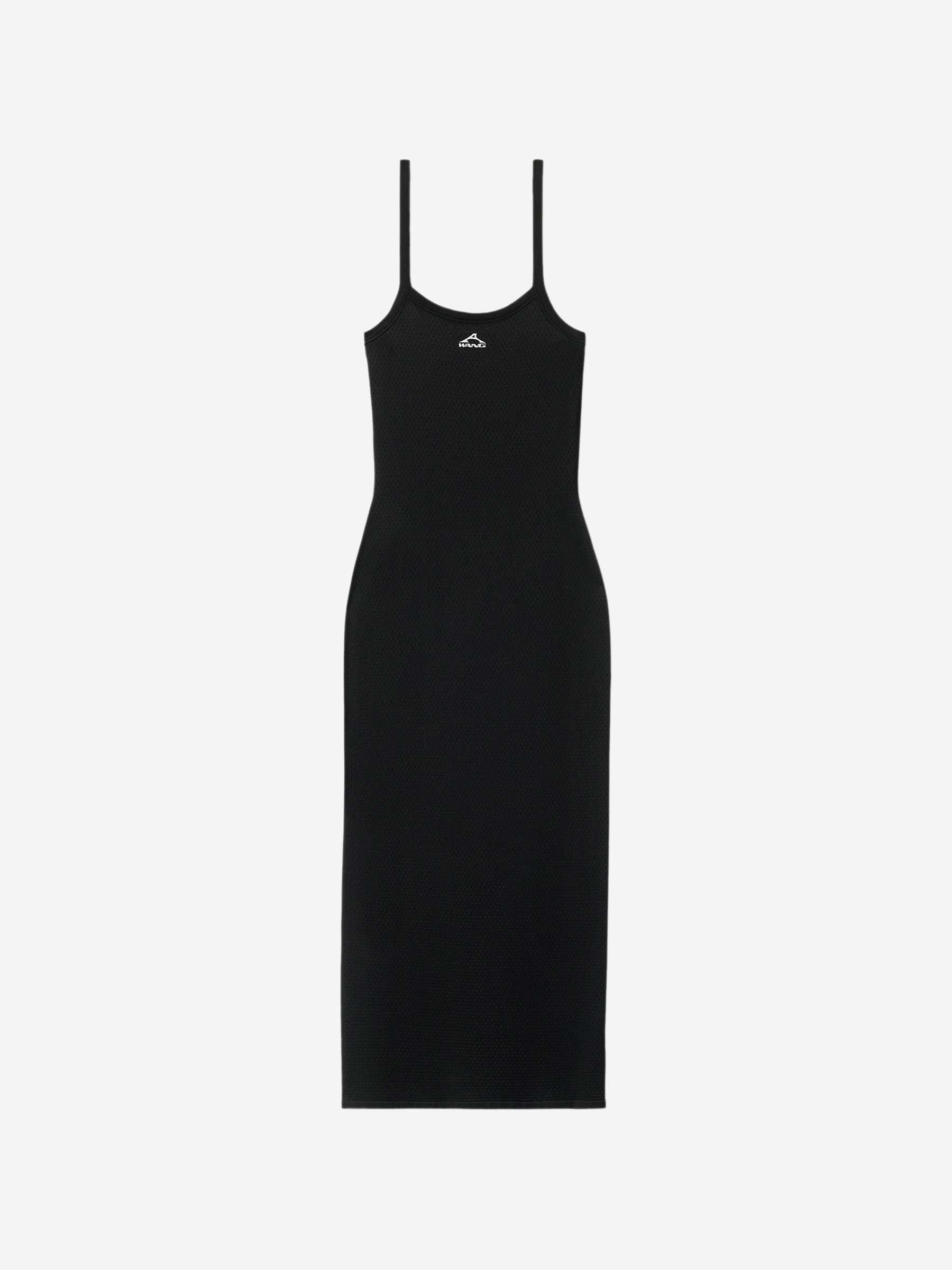 Alexander Wang Mujer Barcelona Vestido Midi Malla color Negro sku 721-000471 01 - Foto 1