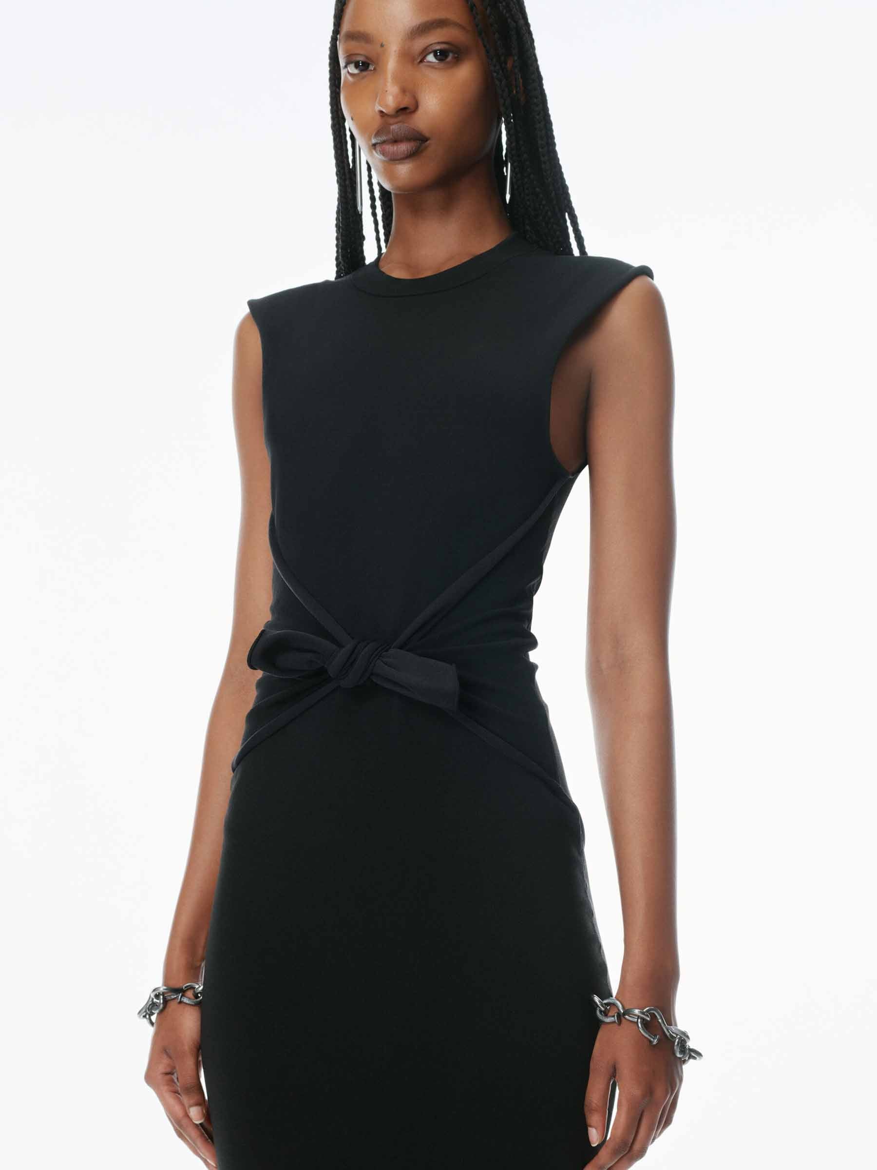 Alexander Wang Mujer Barcelona Vestido Midi Punto color Negro sku 721-000472 01 - Foto 4