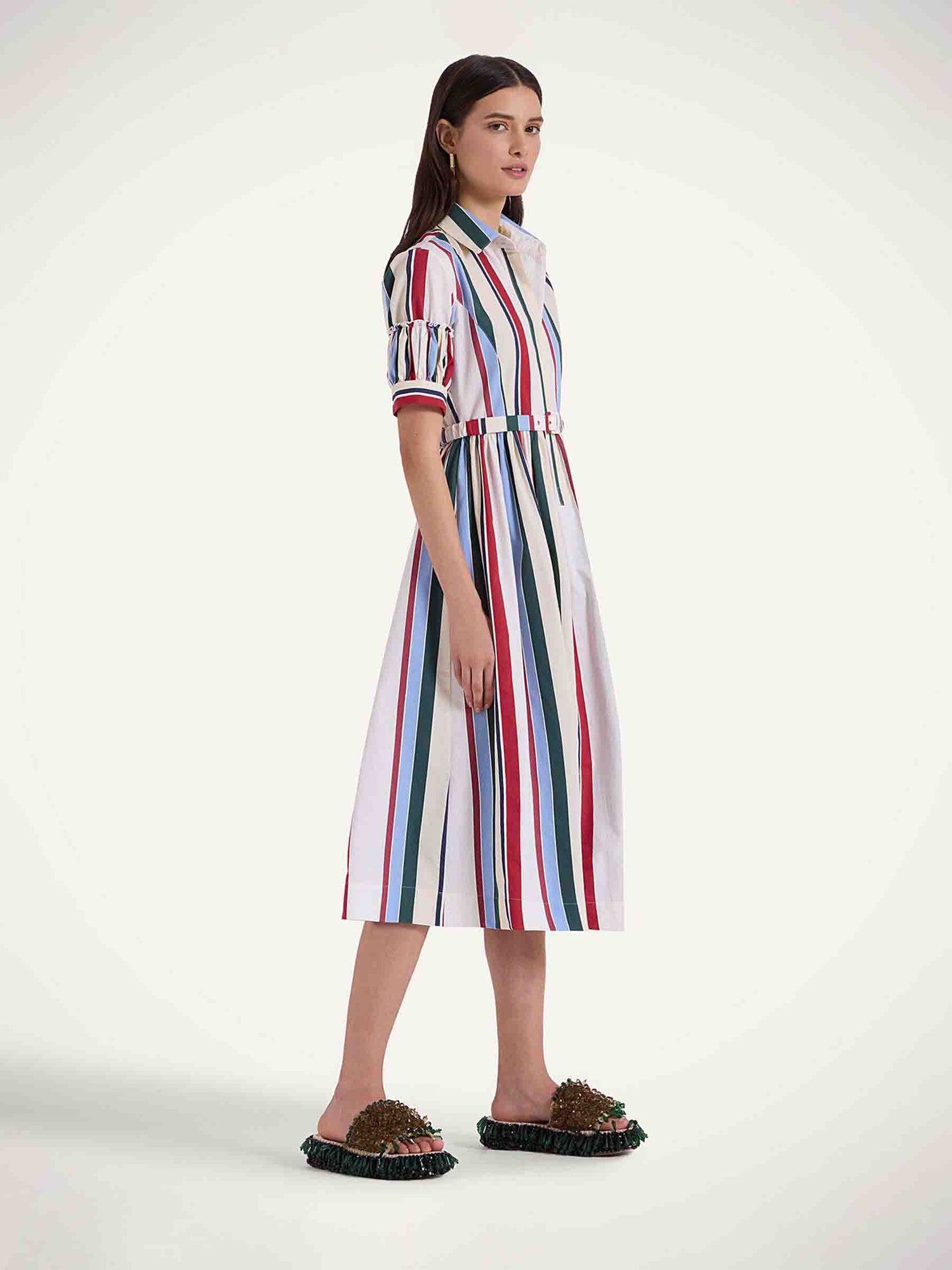 LaDoubleJ Mujer Barcelona Vestido Midi Liberine color Multicolor sku 721-000511 01 - Foto 3