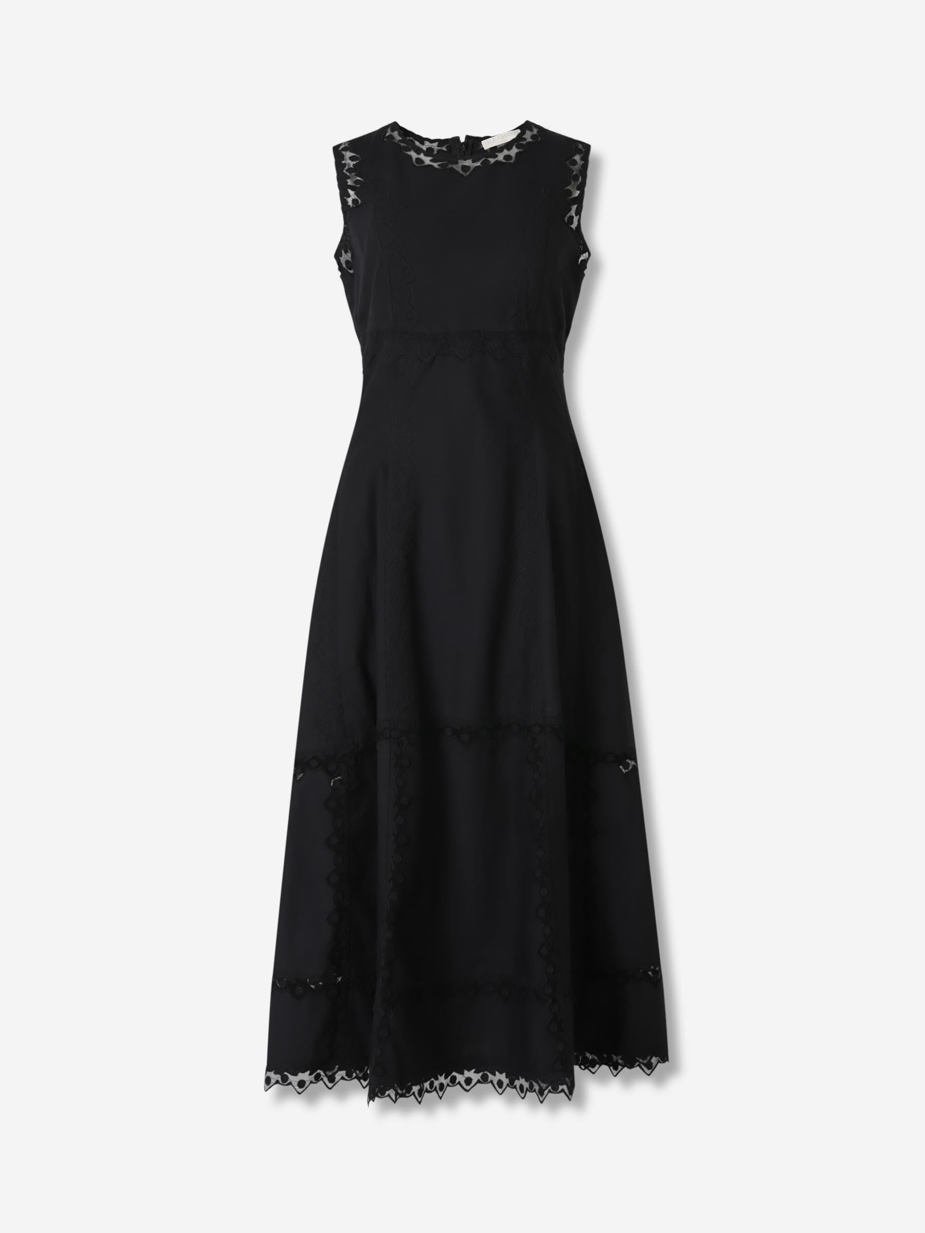 Outlet online Ulla Johnson Mujer Vestido Midi Anela color Negro sku 721-000538 01 - Foto 1