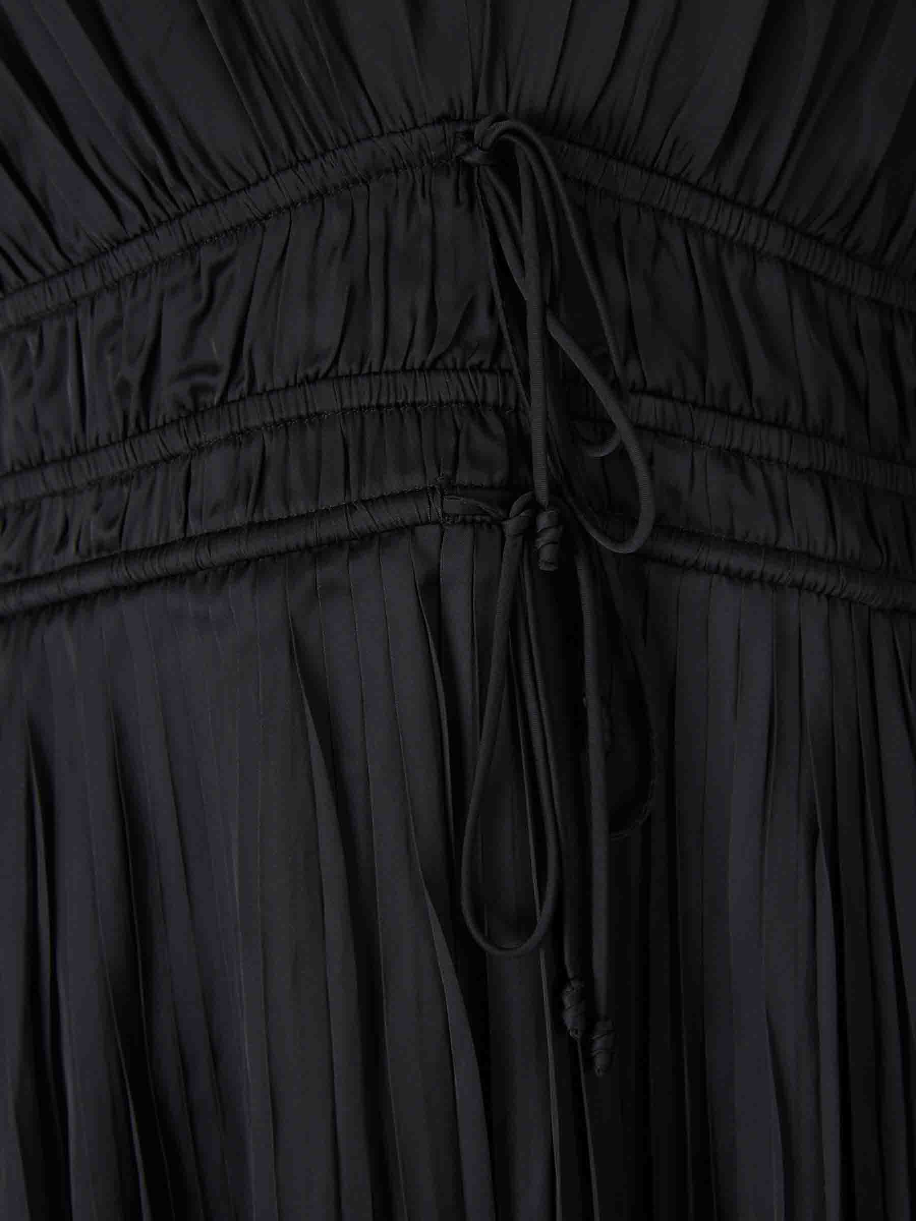 Outlet online Ulla Johnson Mujer Vestido Midi Patrice color Negro sku 721-000539 01 - Foto 3