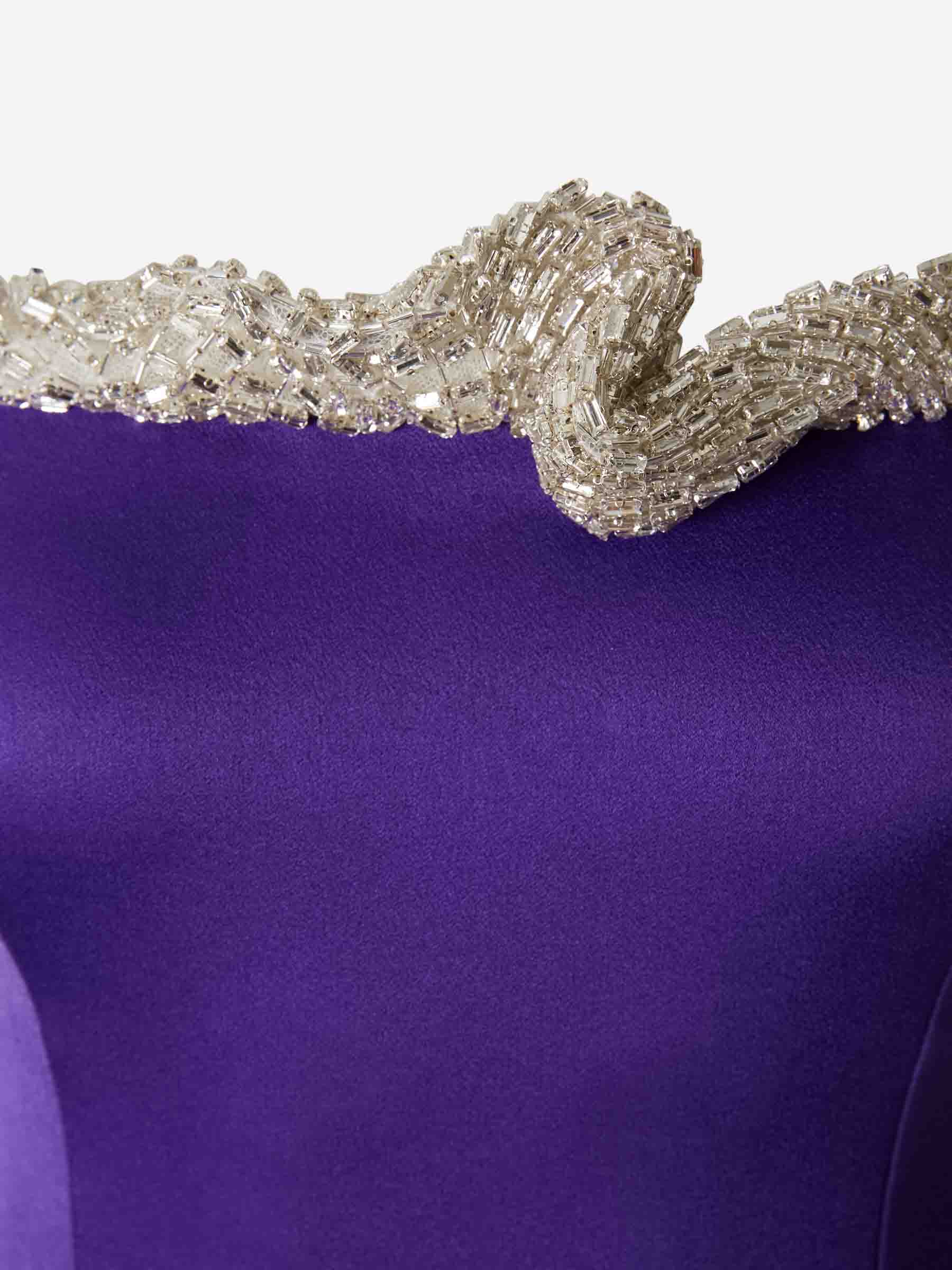 Outlet online Rachel Gilbert Mujer Vestido Lorna color Violeta sku 721-000561 01 - Foto 3