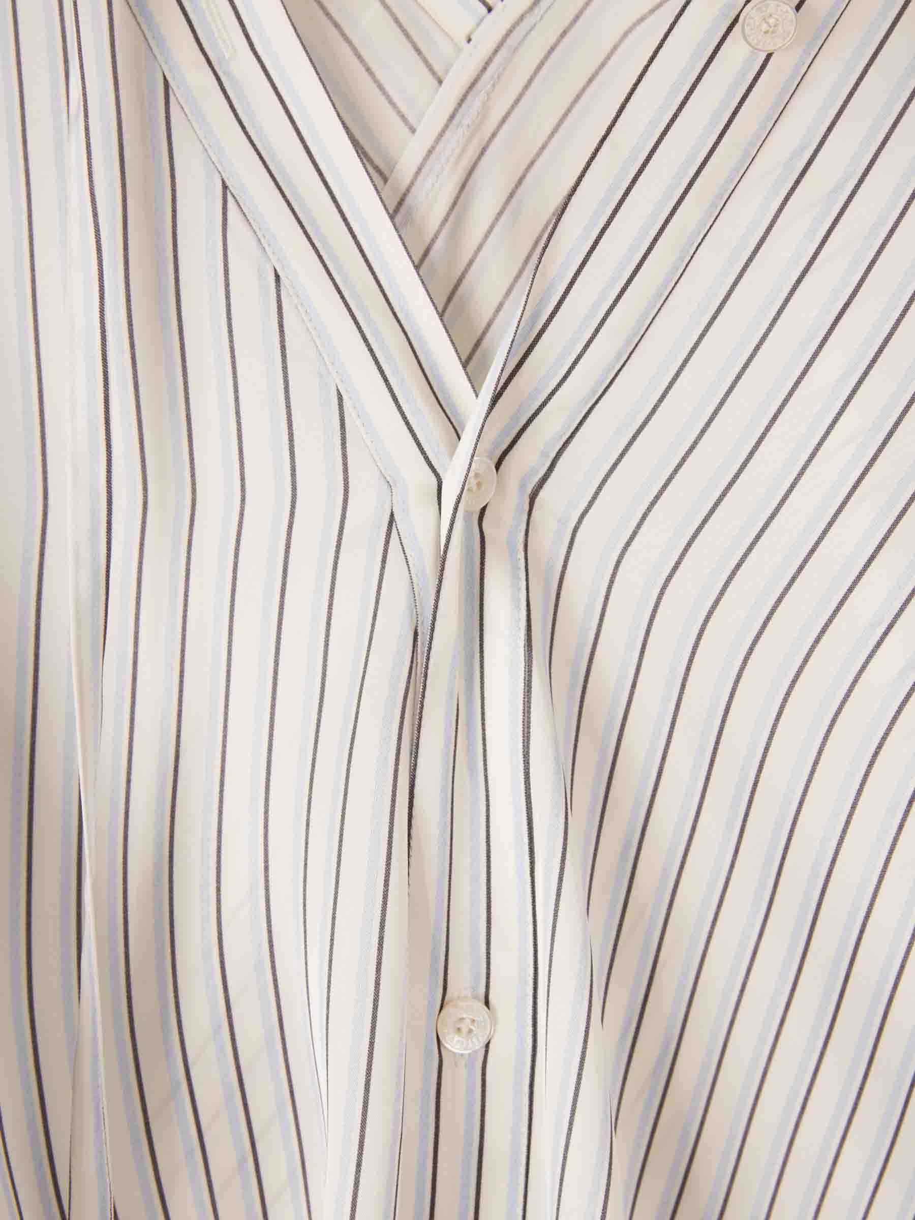 Outlet online Acne Studios Mujer Vestido Midi Camisero color Blanco sku 721-000566 01 - Foto 3