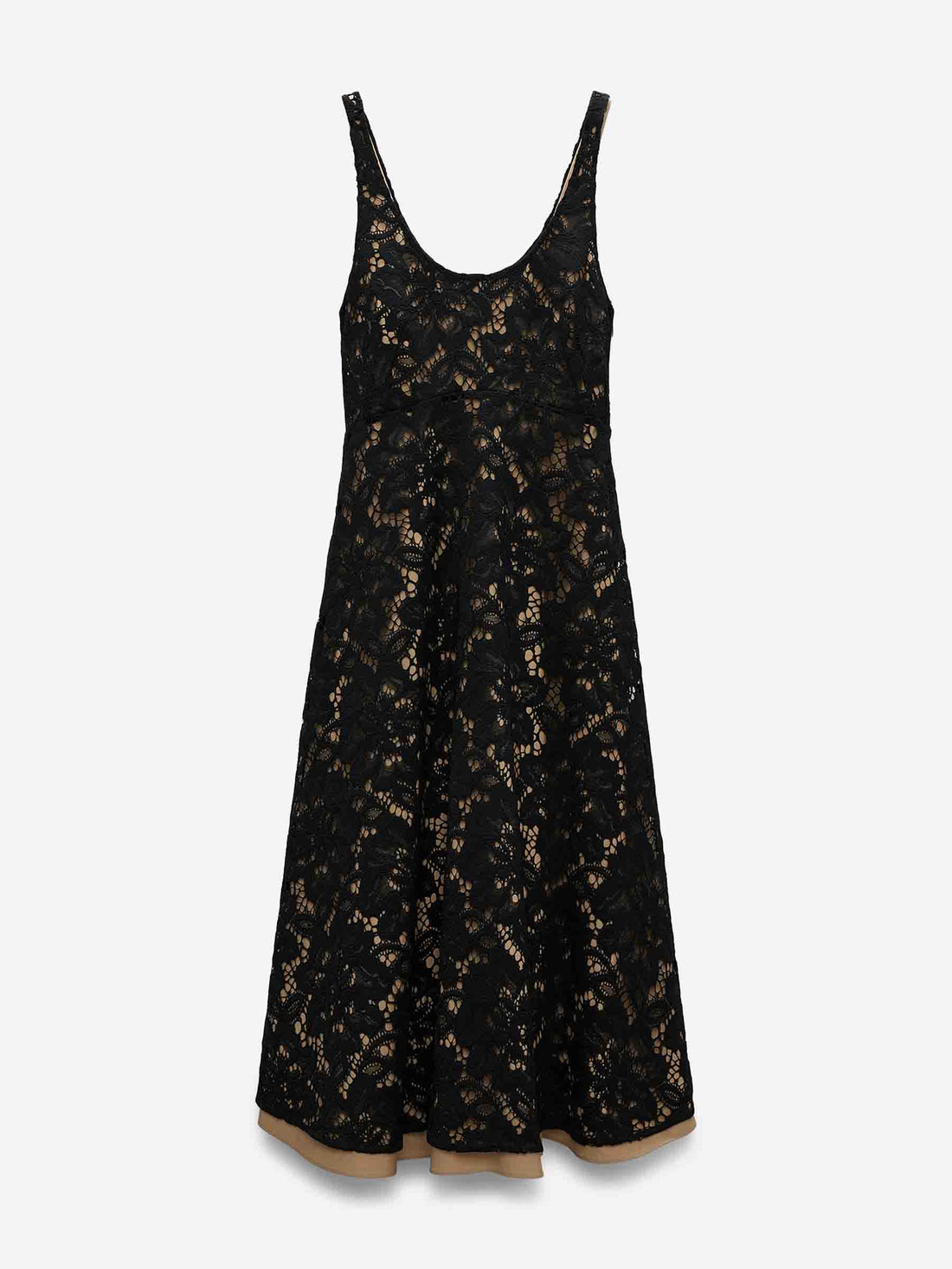 Outlet online Dorothee Schumacher Mujer Vestido Midi Lacy Dream color Negro sku 721-000567 01 - Foto 1