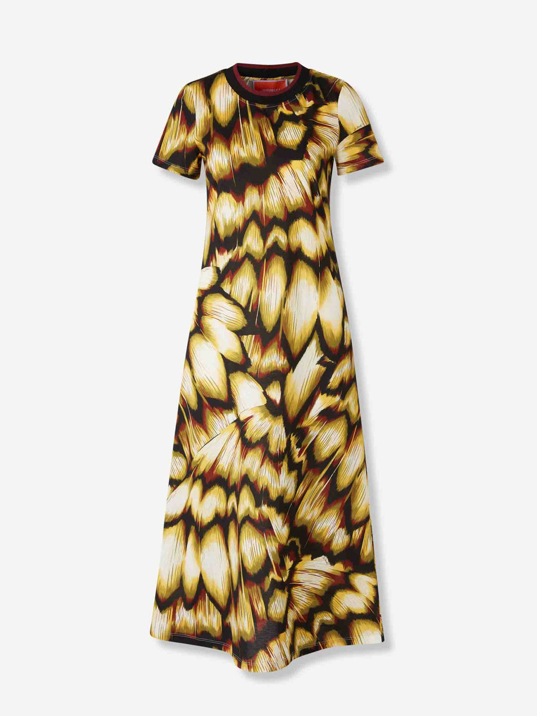 Outlet online LaDoubleJ Mujer Vestido Maxi Estampado color Amarillo sku 721-000631 01 - Foto 1