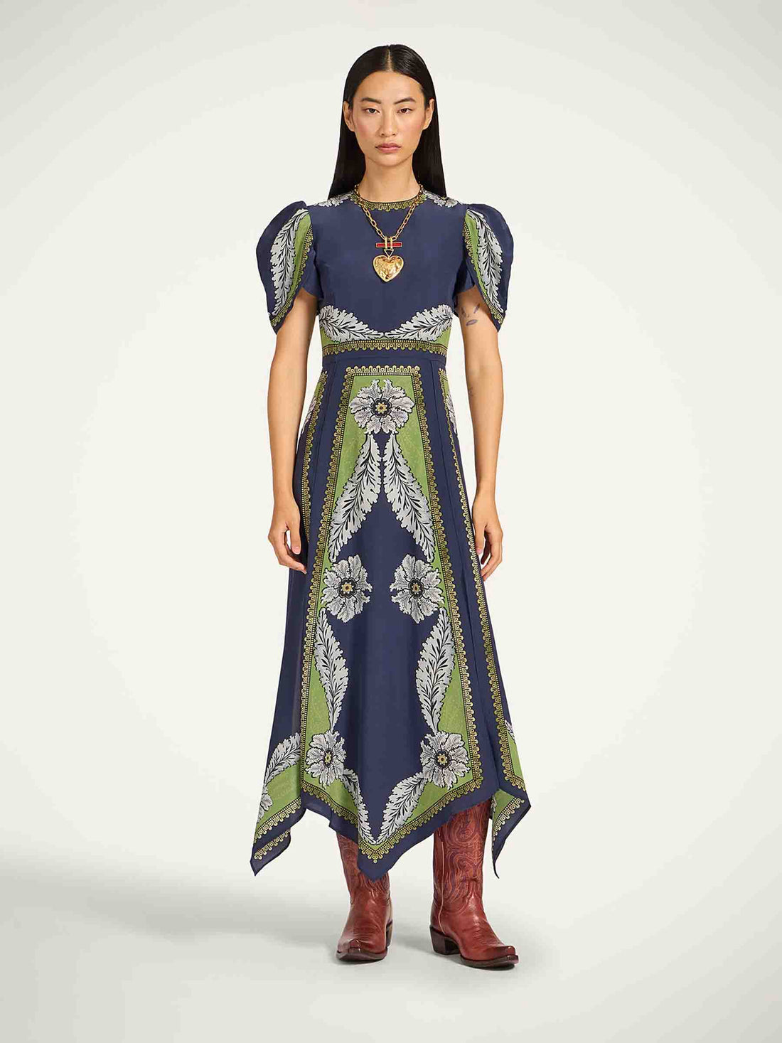 Outlet online LaDoubleJ Mujer Vestido Maxi Cherie color Floral sku 721-000634 01 - Foto 2