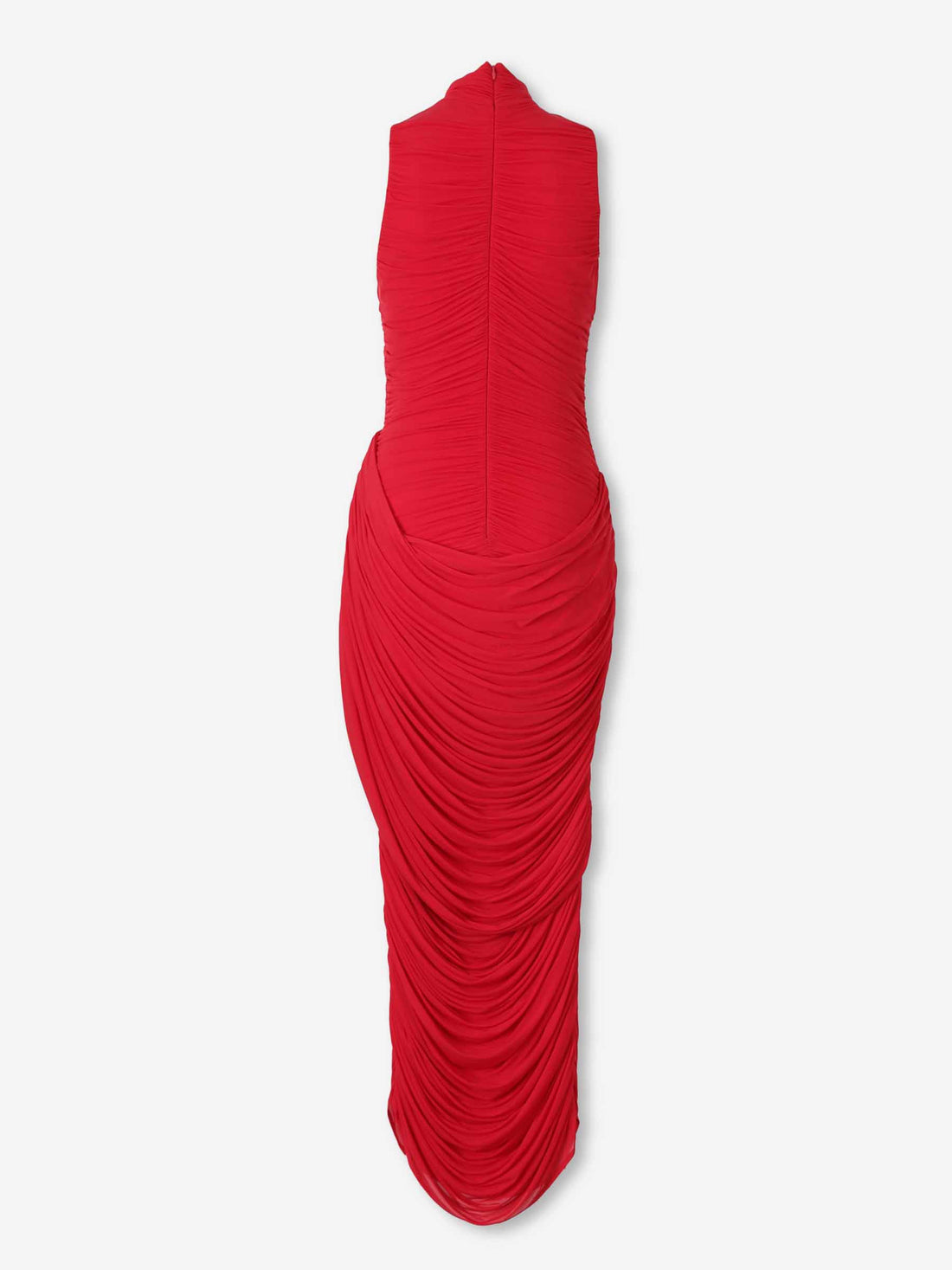 Outlet online Magda Butrym Mujer Vestido Midi Drapeado color Rojo sku 721-000636 01 - Foto 2