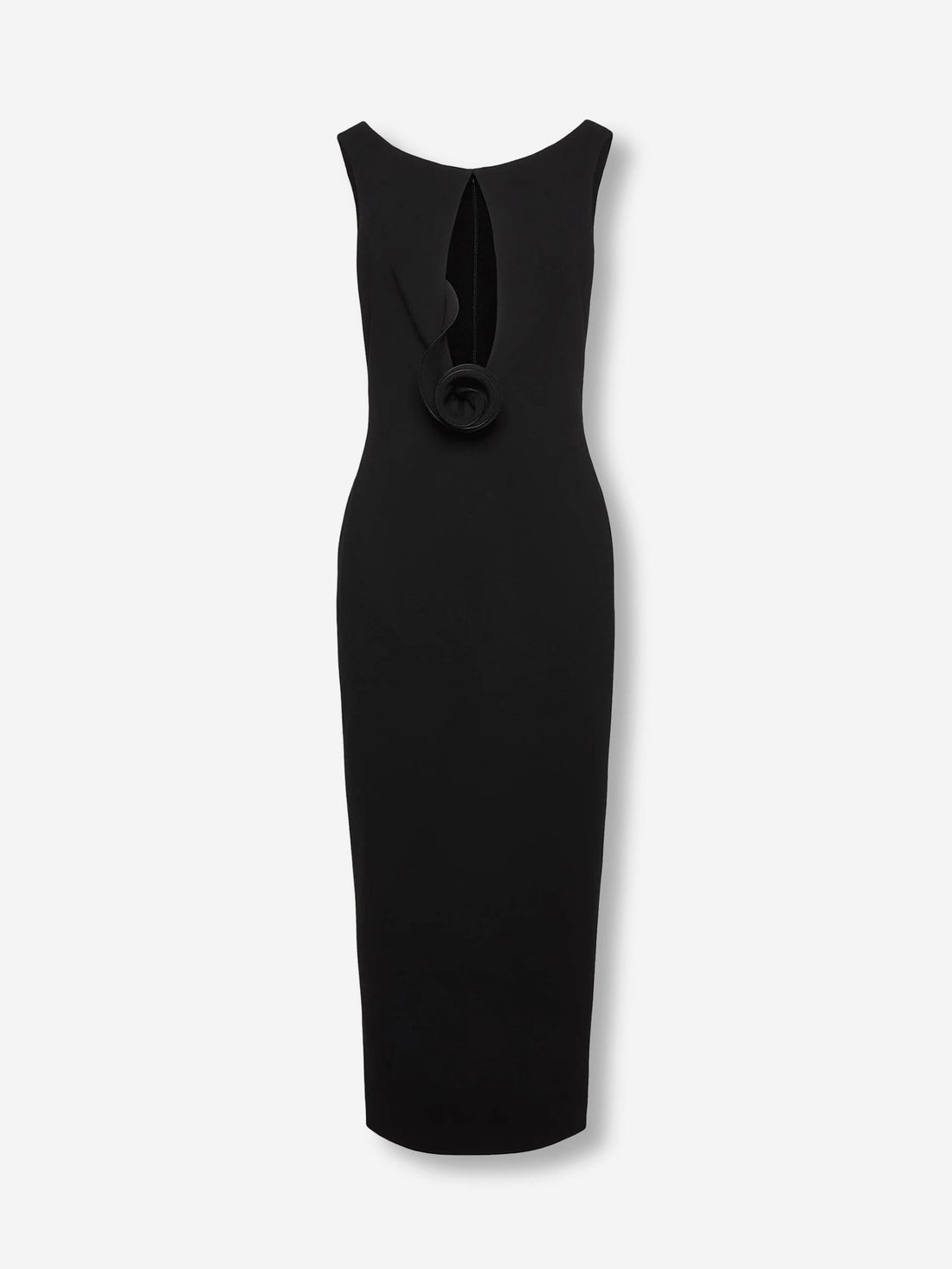 Outlet online Magda Butrym Mujer Vestido Midi Floral color Negro sku 721-000637 01 - Foto 1