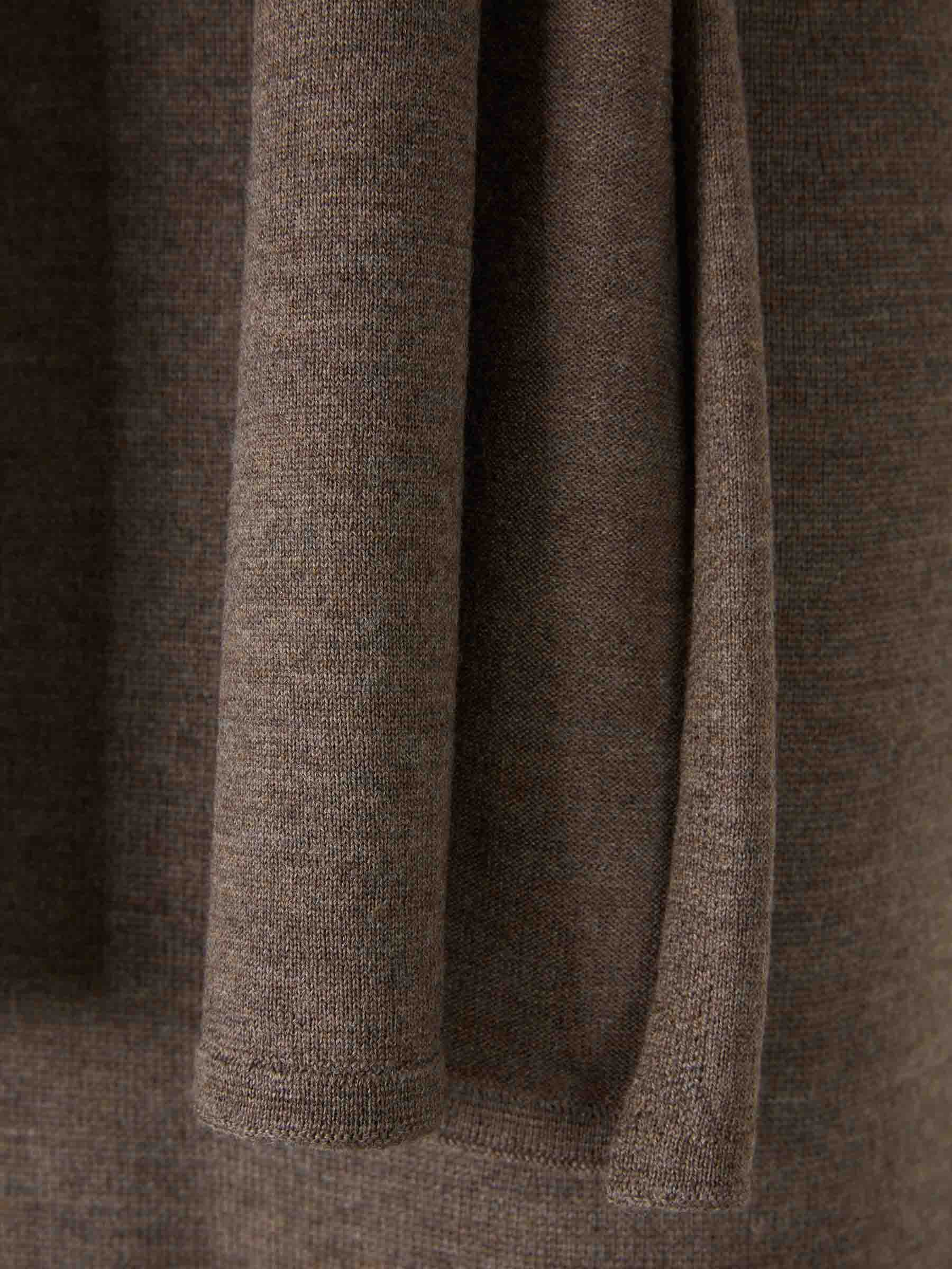 Outlet online Staud Mujer Vestido Midi Punto color Marrón sku 721-000639 01 - Foto 4