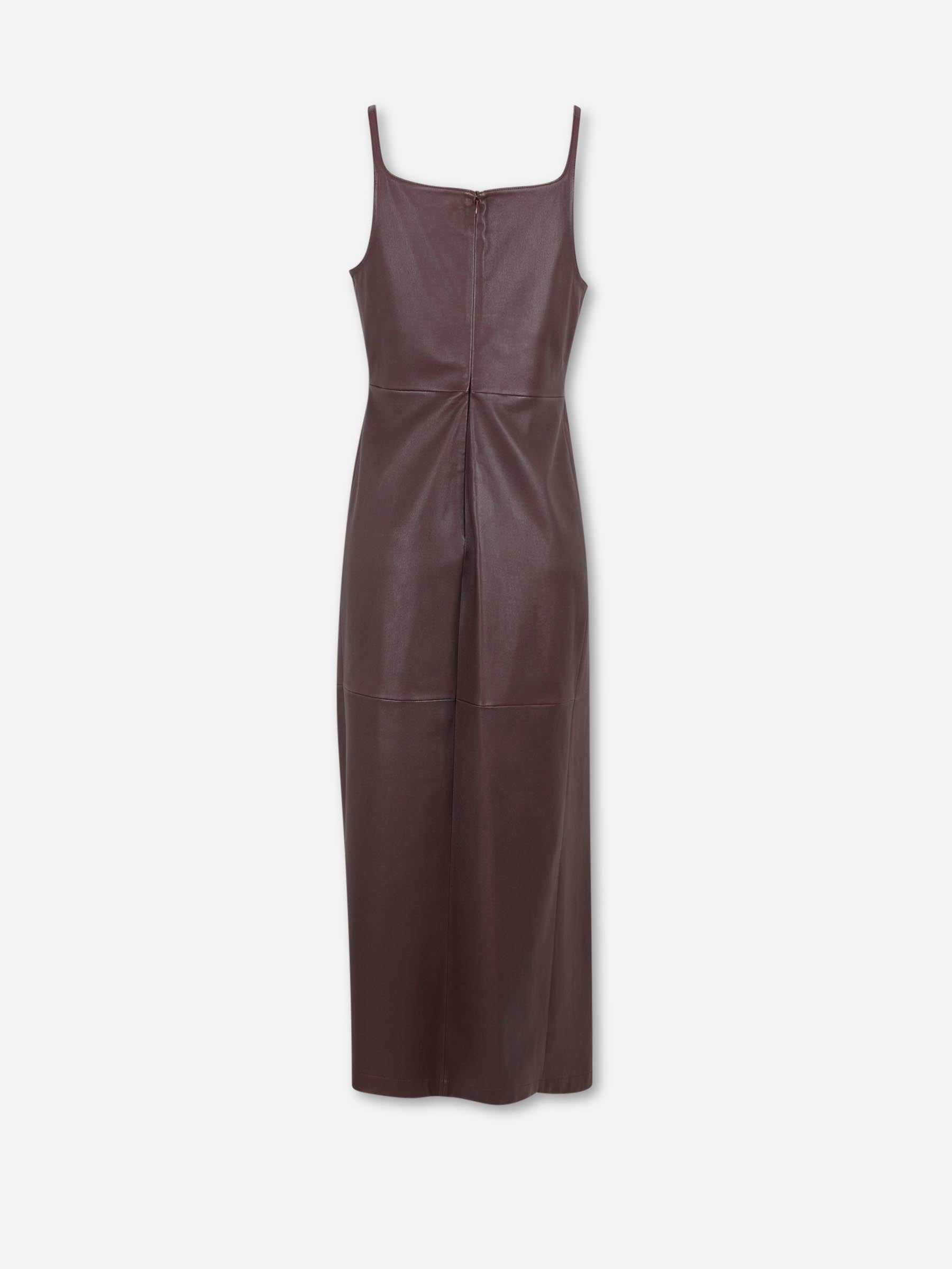 Rabanne Mujer Barcelona Vestido Midi Drapeado color Burdeos sku 721-000677 01 - Foto 2