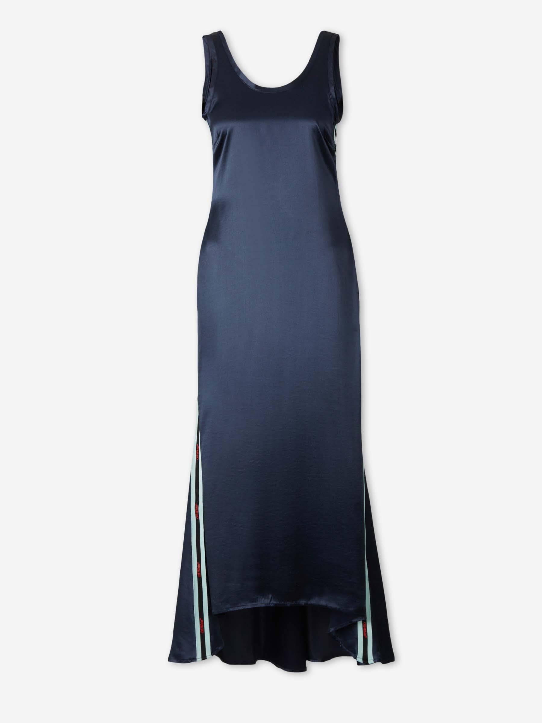 Off-White Mujer Barcelona Vestido Maxi Deportivo color Azul Marino sku 721-000761 01 - Foto 1