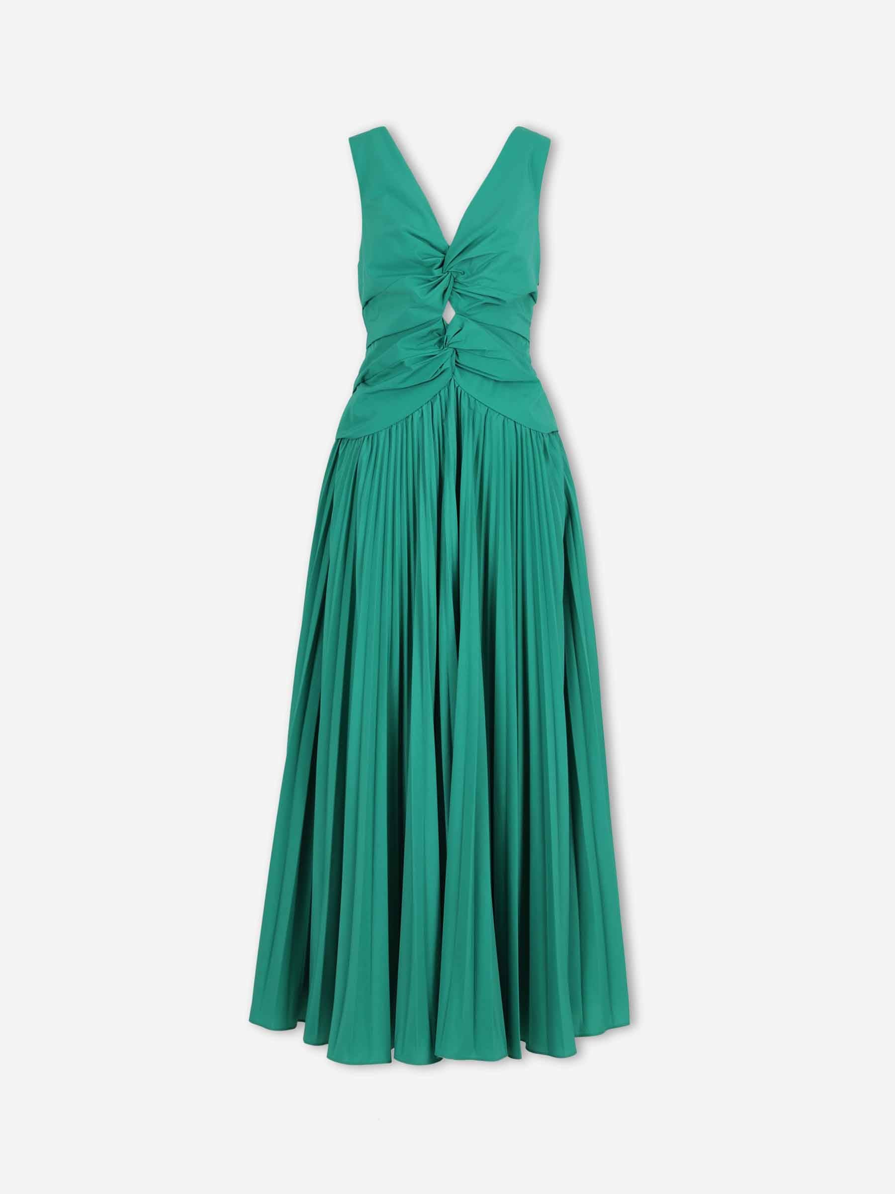 Outlet online Simkhai Mujer Vestido Maxi Vivianne color Verde sku 721-000791 01 - Foto 1