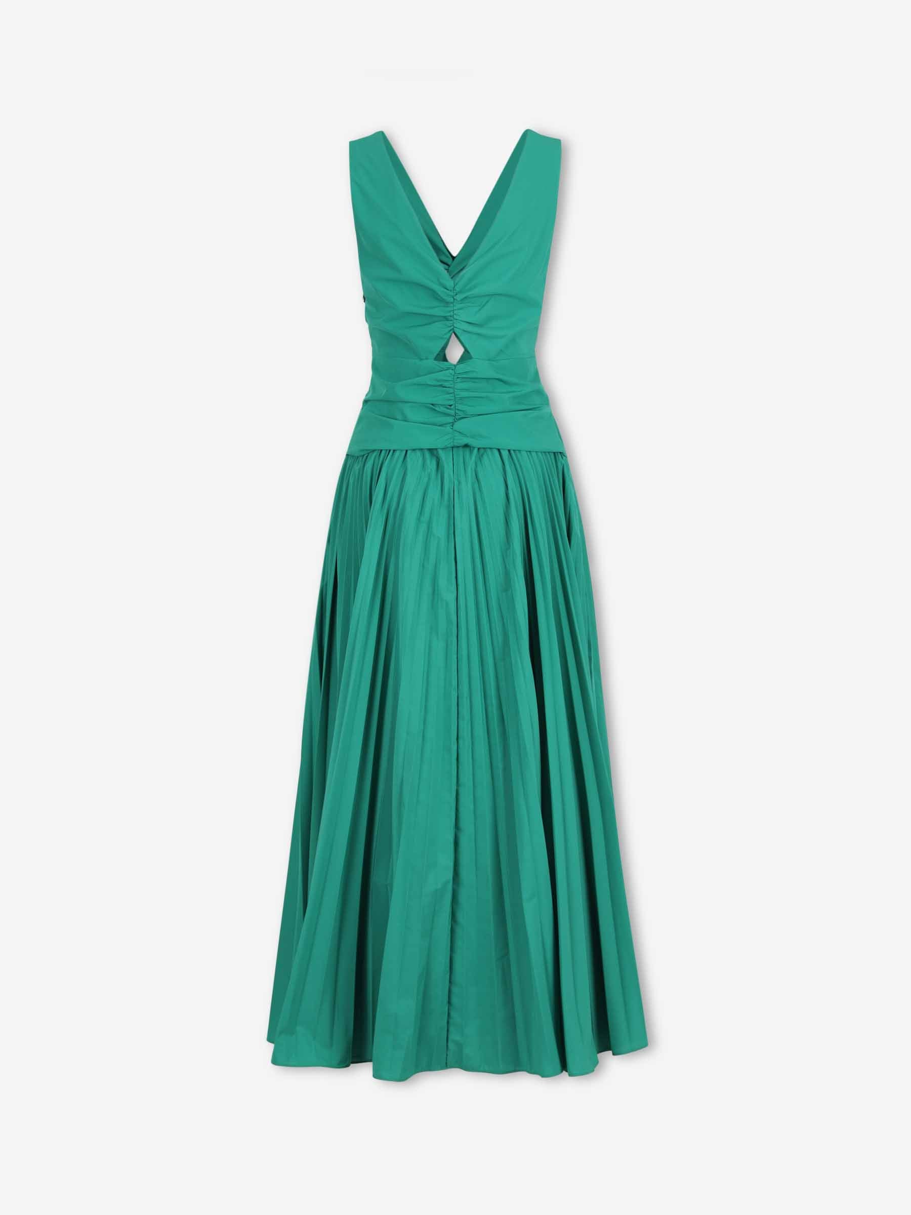 Outlet online Simkhai Mujer Vestido Maxi Vivianne color Verde sku 721-000791 01 - Foto 2