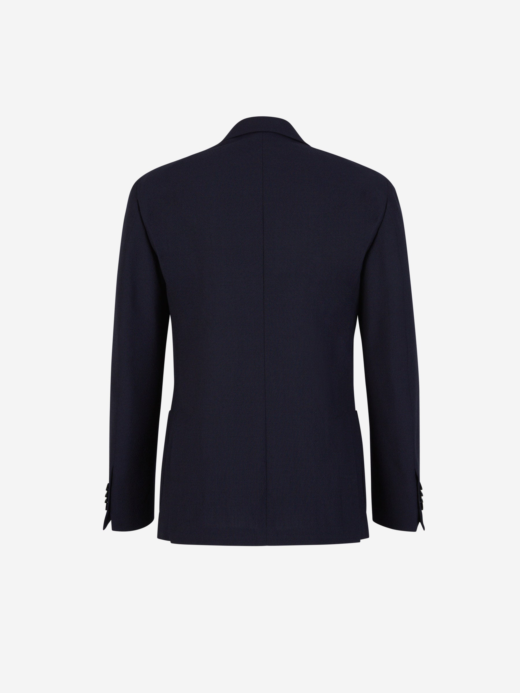 Outlet online Lardini Hombre Traje Texturizado Lana color Azul Noche sku 312-002787 01 - Foto 2