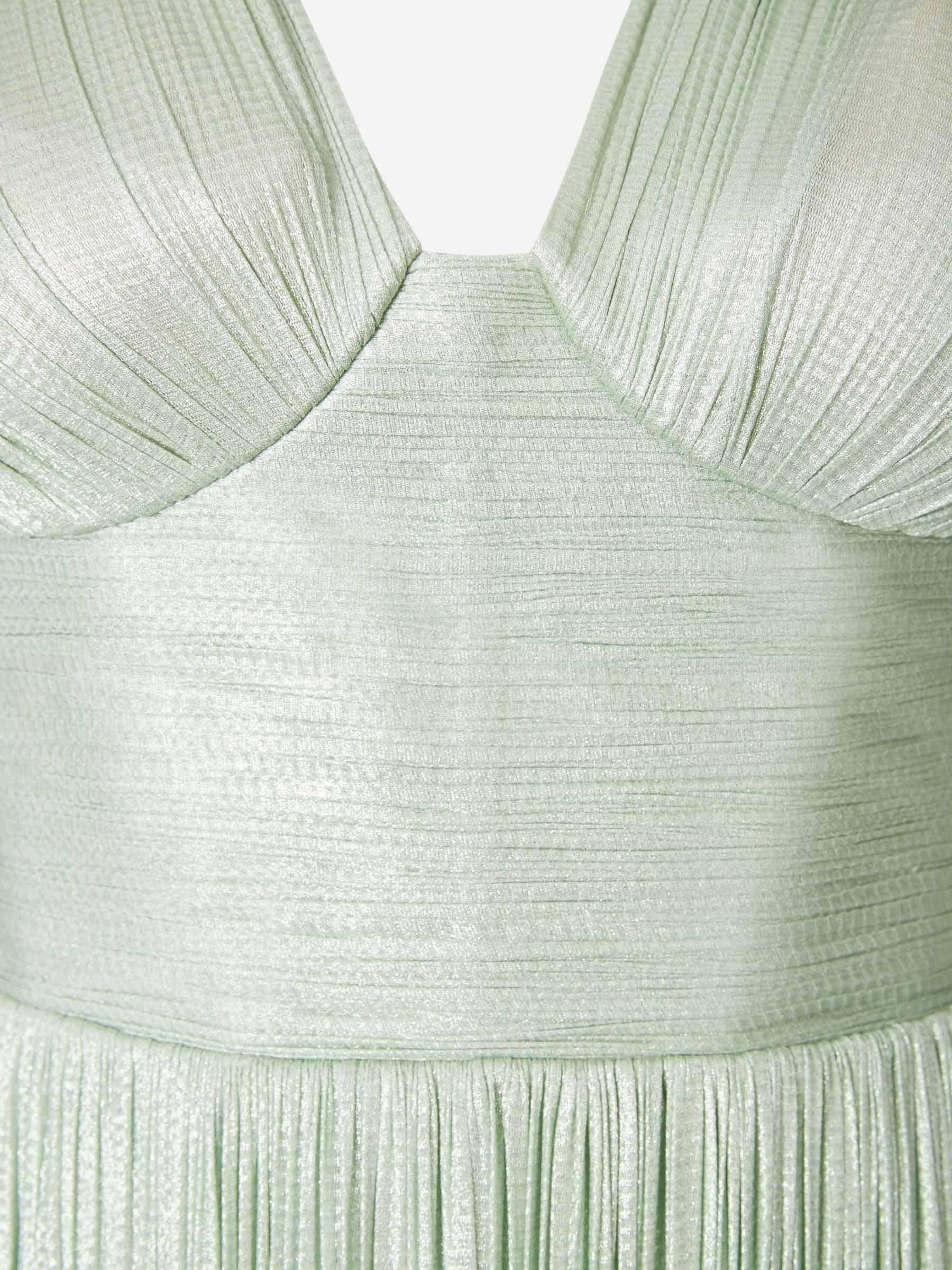 Outlet online Maria Lucia Hohan Mujer Vestido Nalya Midi color Verde Menta sku 731-005300 01 - Foto 3