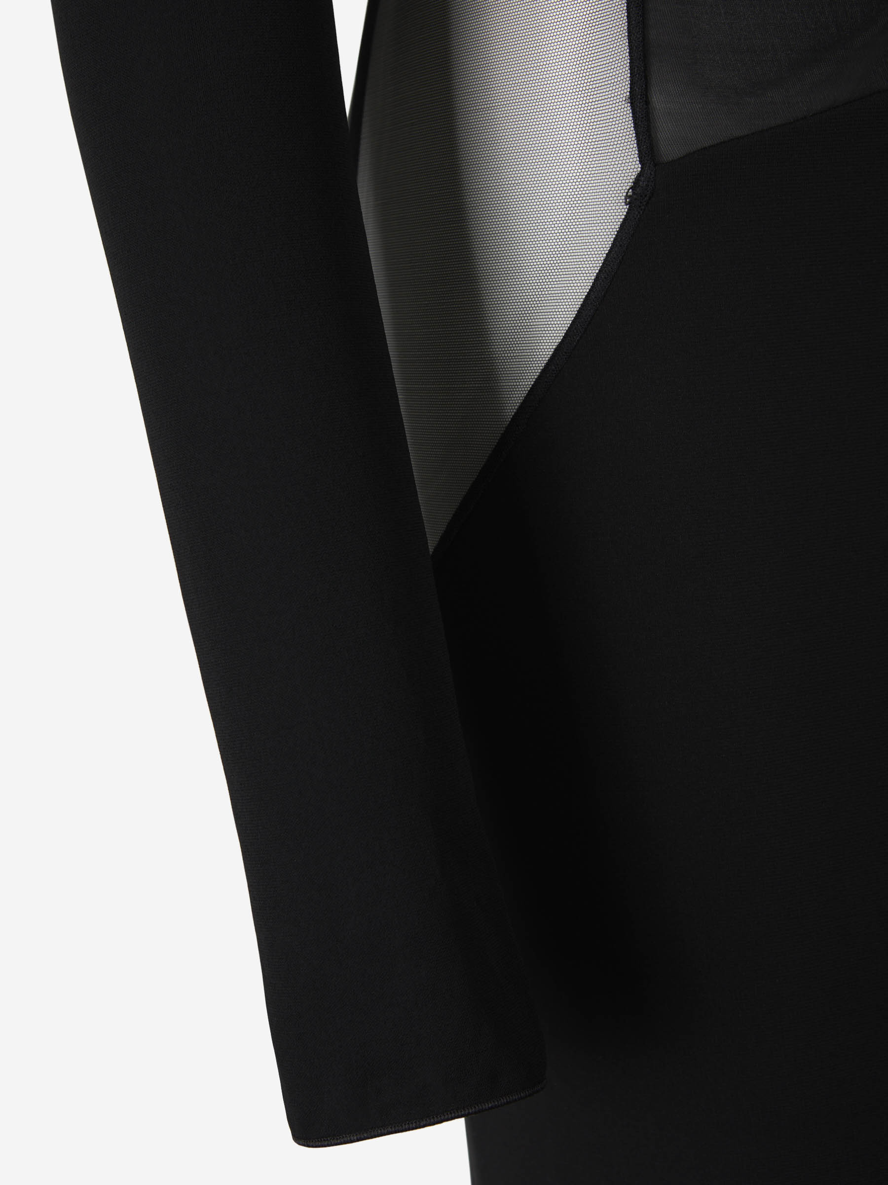 Outlet online Nensi Dojaka Mujer Vestido Drapeado Paneles color Negro sku 731-005609 01 - Foto 5