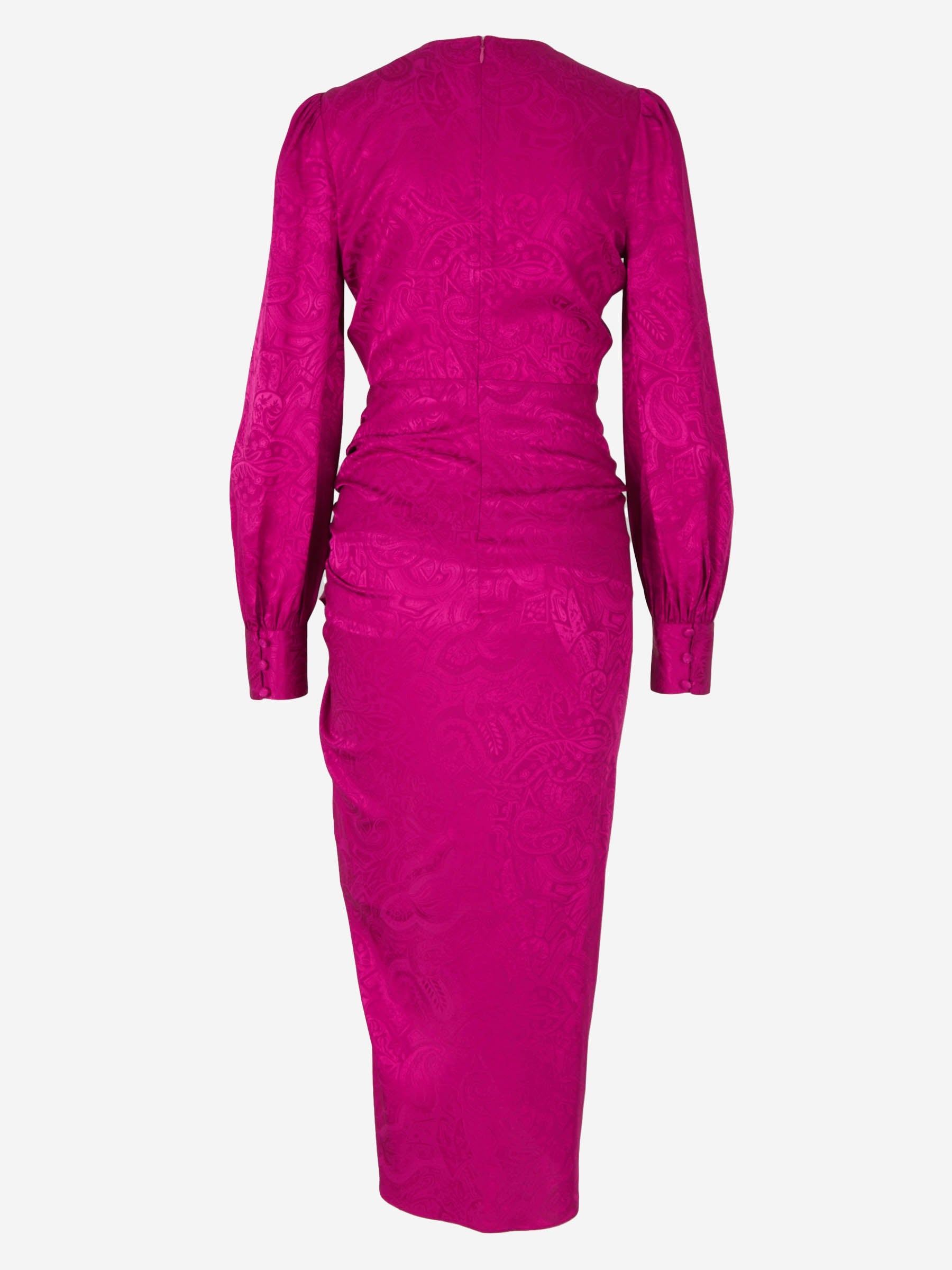 Outlet online Veronica Beard Mujer Vestido Paisley Wiess color Fucsia sku 731-005721 01 - Foto 2