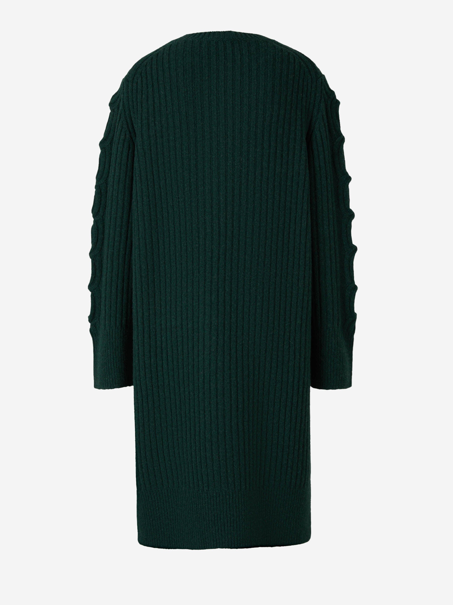 Outlet online Stella McCartney Mujer Vestido Punto Cashmere color Verde Oscuro sku 731-005805 01 - Foto 2