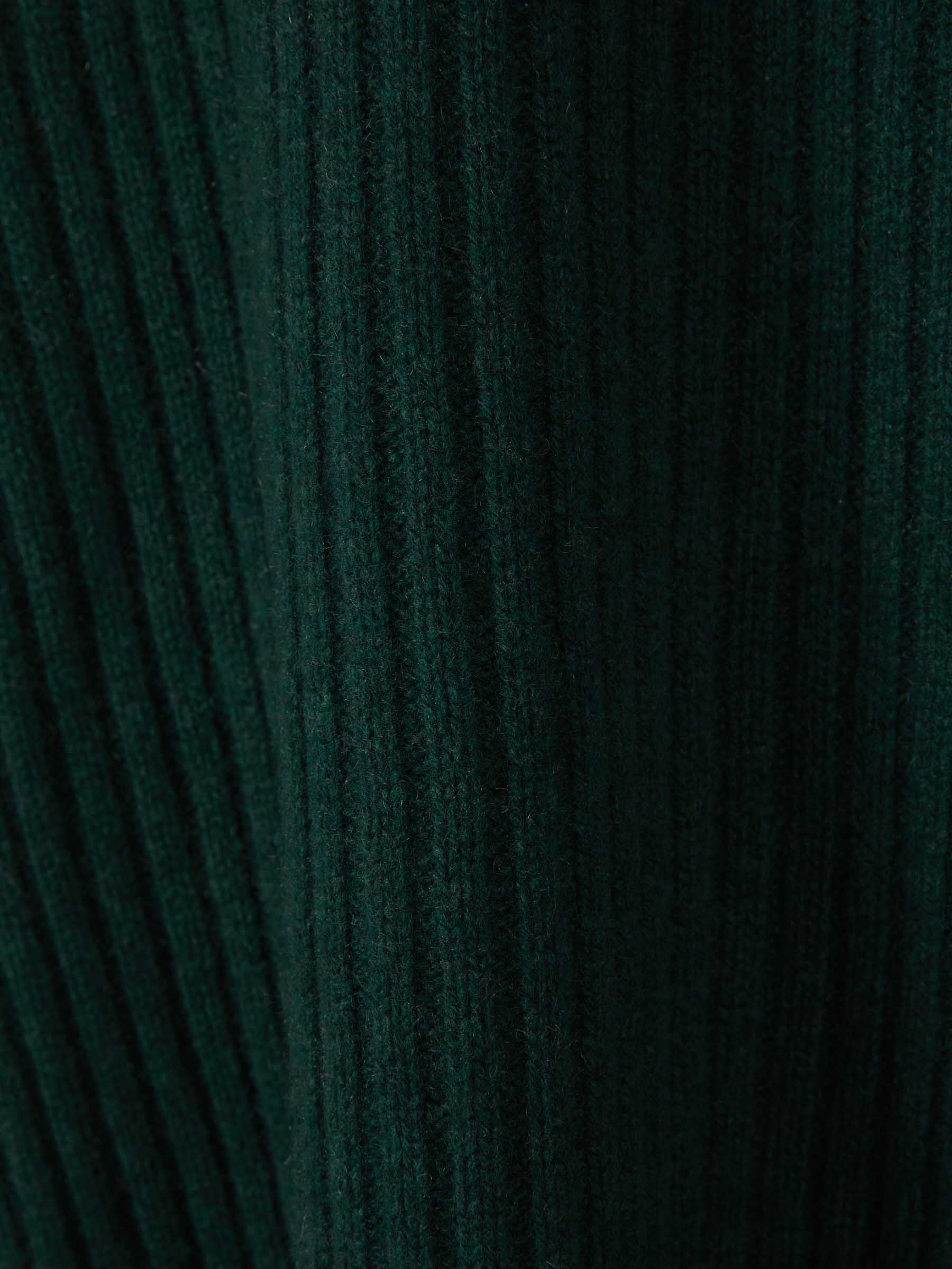 Outlet online Stella McCartney Mujer Vestido Punto Cashmere color Verde Oscuro sku 731-005805 01 - Foto 4