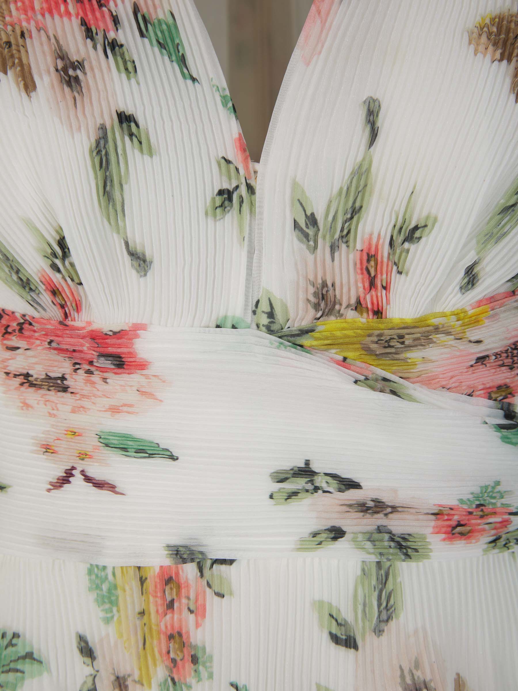 Outlet online Zimmermann Mujer Vestido Mini Plisado color Floral sku 731-005842 01 - Foto 5