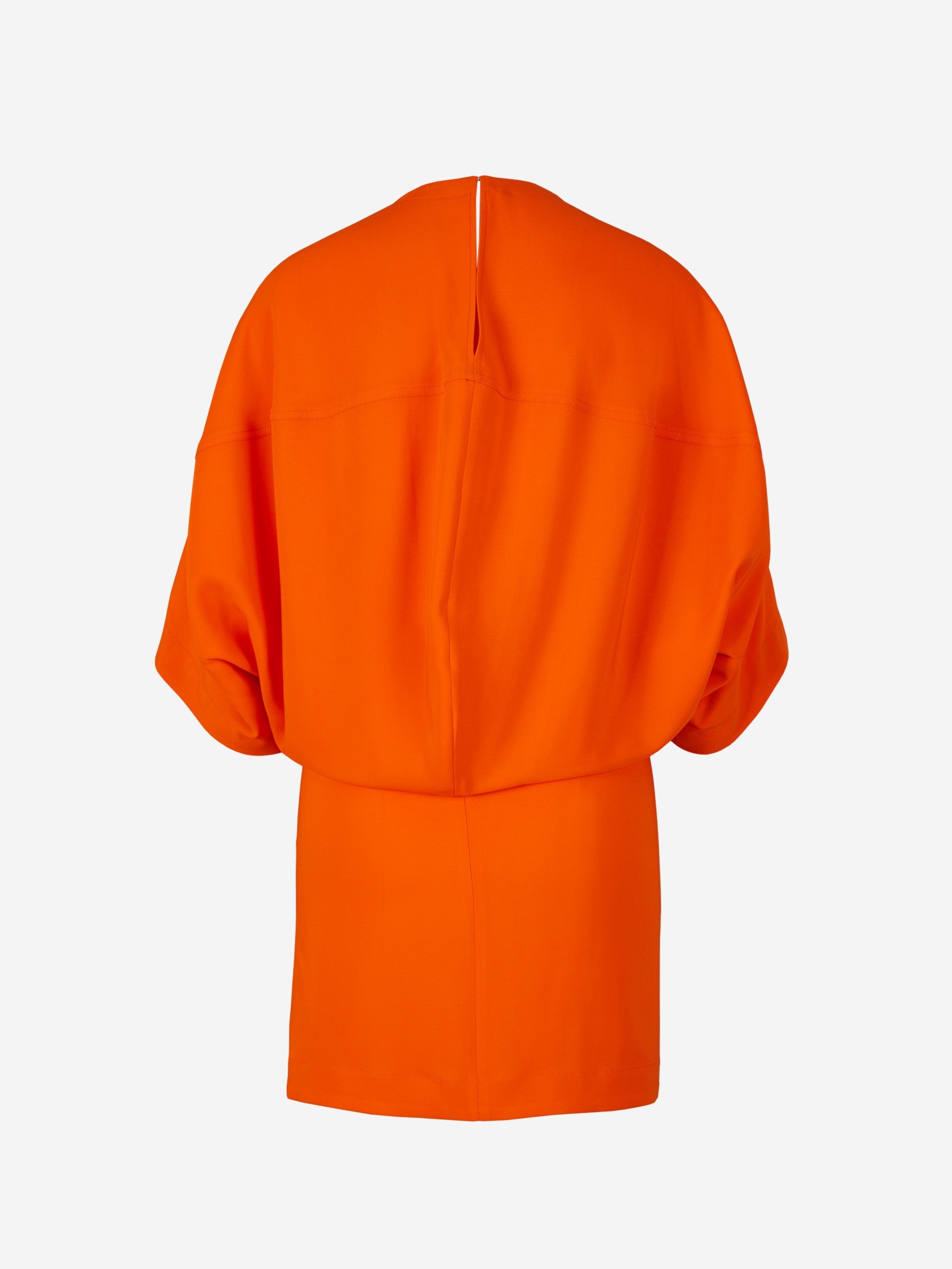 Outlet online Stella McCartney Mujer Vestido Mangas Oversized color Naranja sku 731-005874 01 - Foto 2