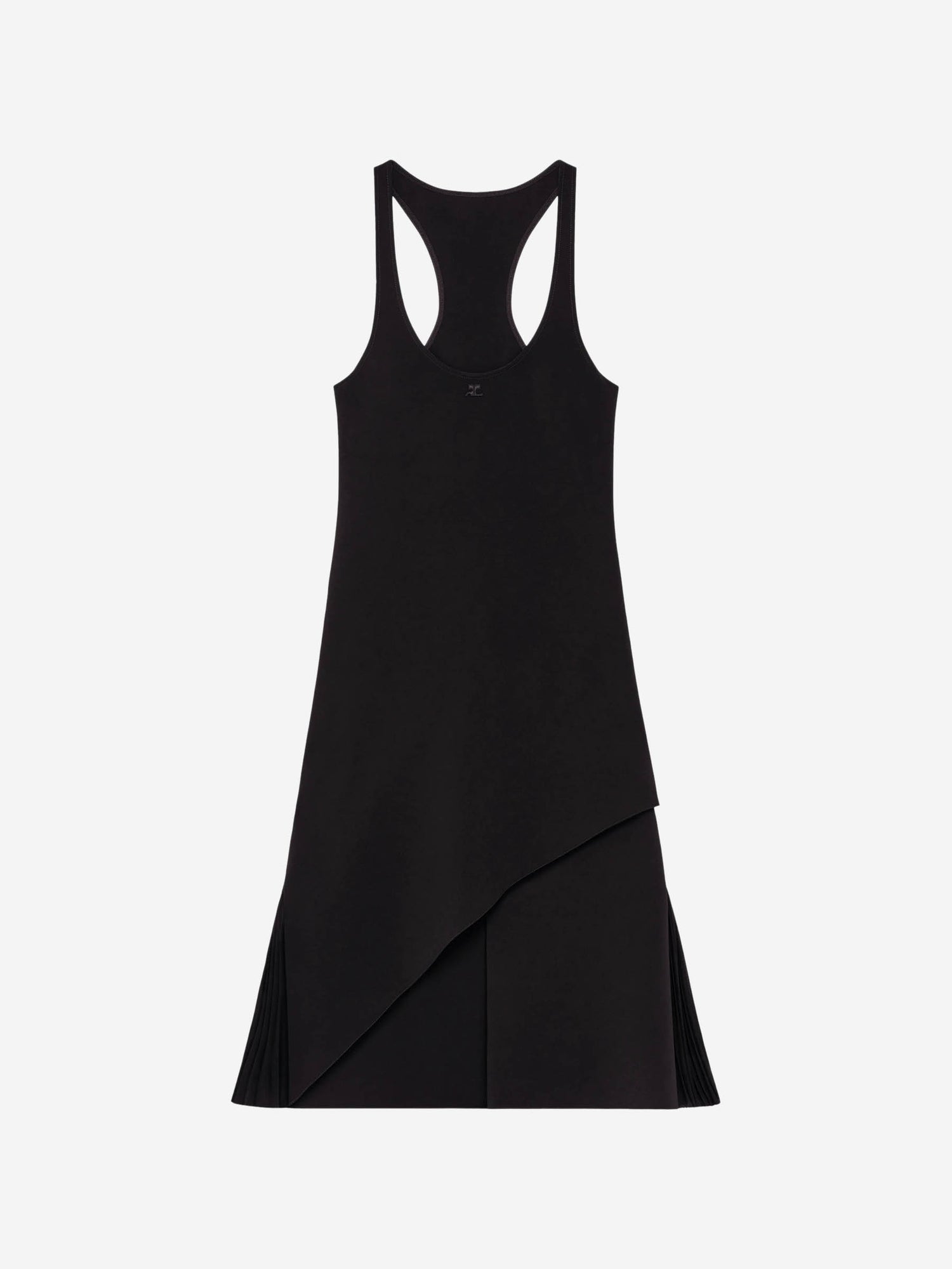 Courrèges Mujer Barcelona Vestido Midi Pliegues color Negro sku 731-005988 01 - Foto 1