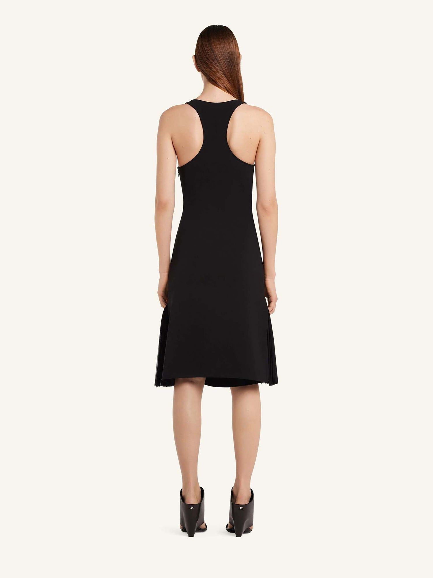 Courrèges Mujer Barcelona Vestido Midi Pliegues color Negro sku 731-005988 01 - Foto 5