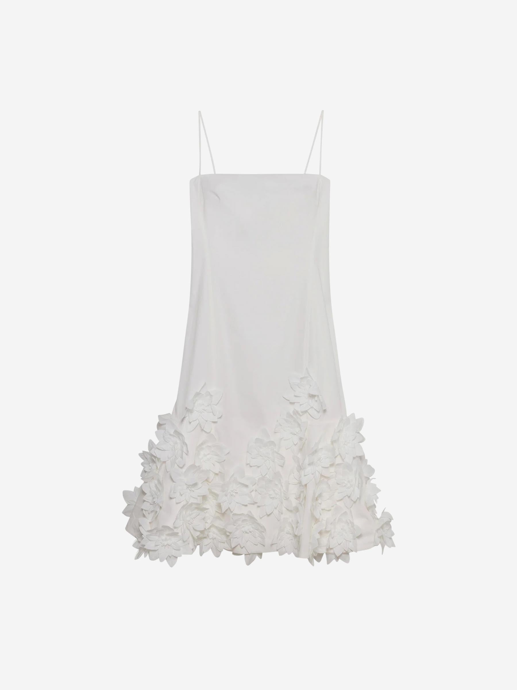 Outlet online Simkhai Mujer Vestido Midi Algodón color Blanco sku 731-006020 01 - Foto 1