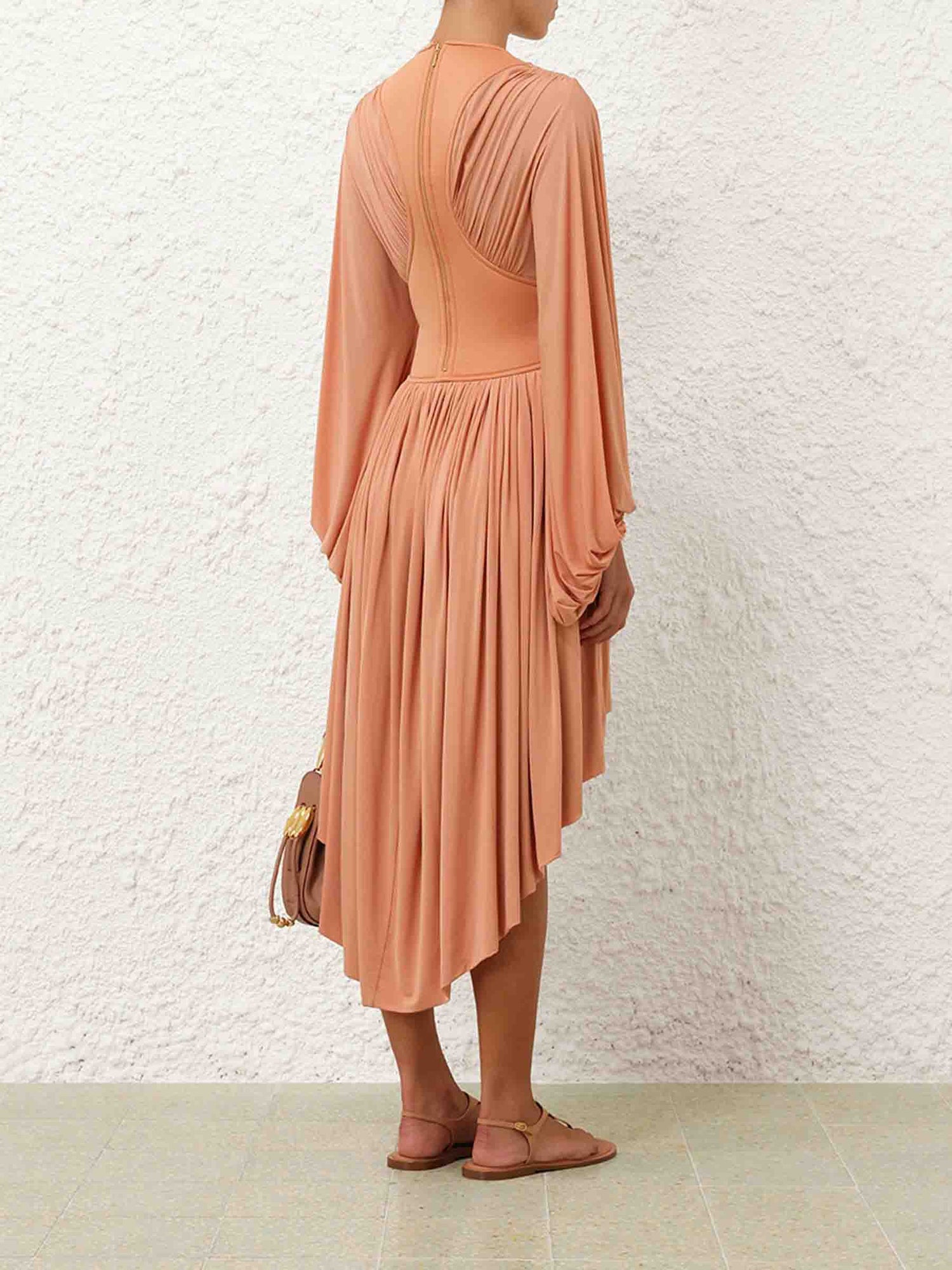 Zimmermann Mujer Barcelona Vestido Mini Illuminate color Naranja Claro sku 731-006029 01 - Foto 4