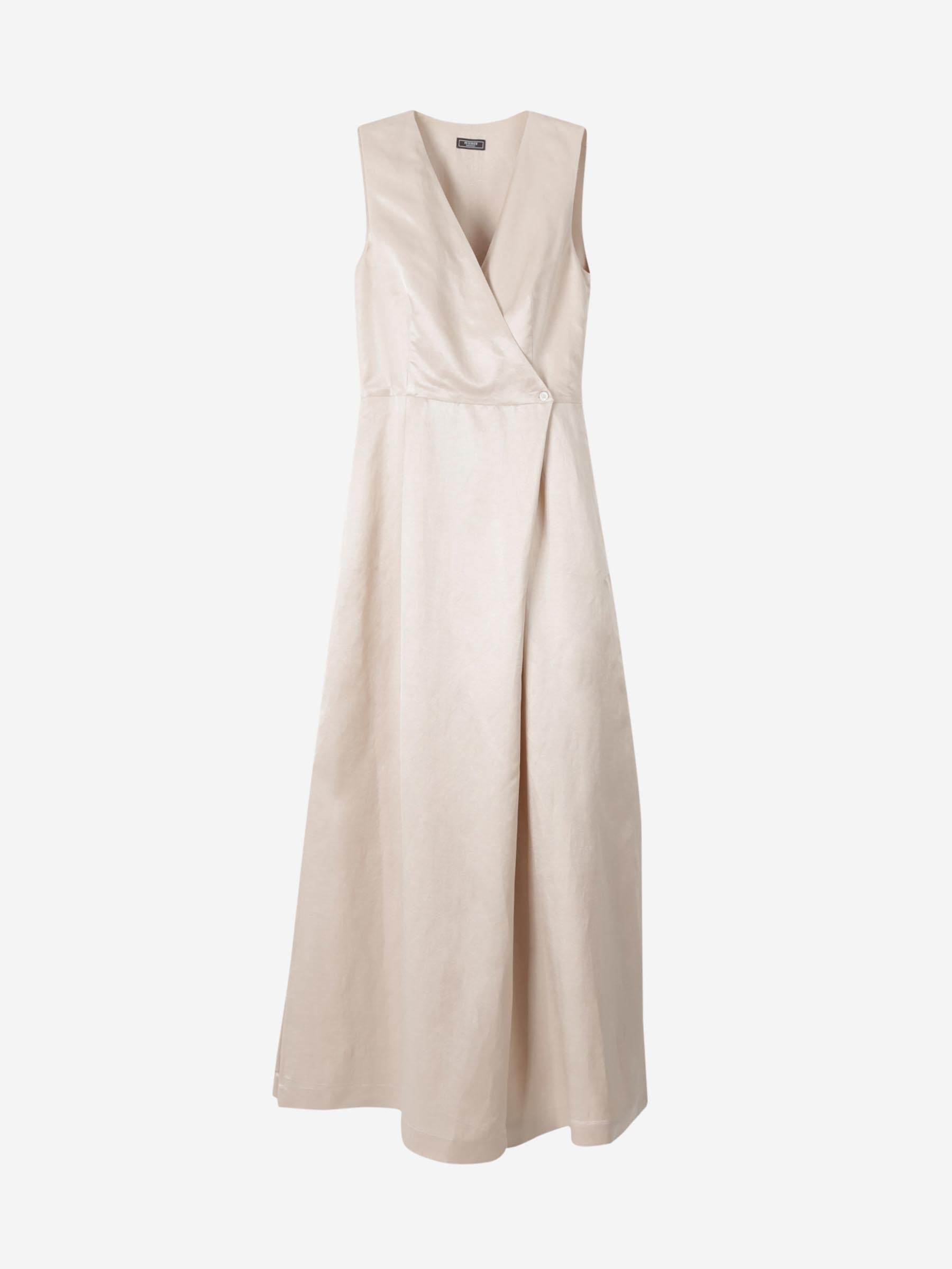 Outlet online Peserico Mujer Mono Maxi Lino color Beige sku 731-006044 01 - Foto 1
