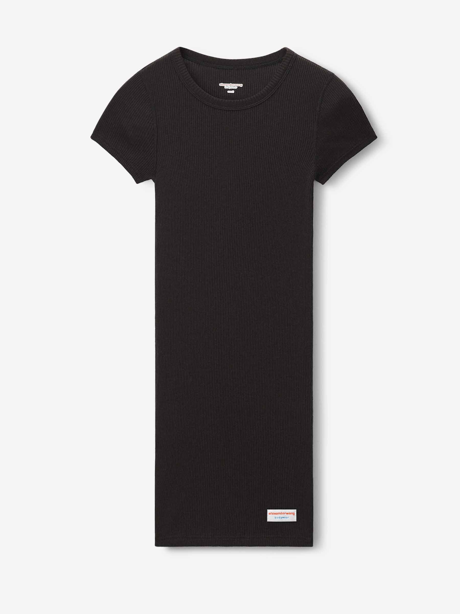 Outlet online Alexander Wang Mujer Vestido Mini Drapeado color Negro sku 731-006108 01 - Foto 1