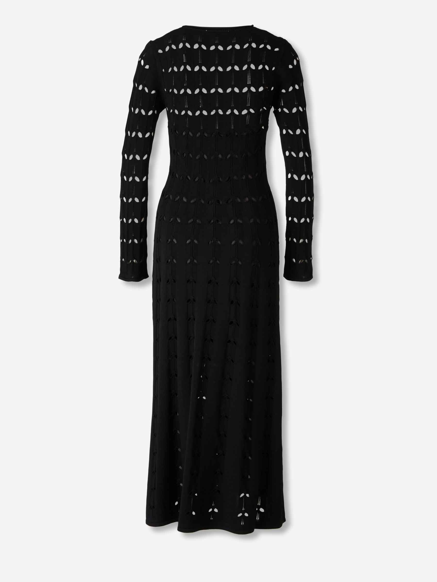Outlet online Zimmermann Mujer Vestido Midi Calado color Negro sku 731-006137 01 - Foto 2