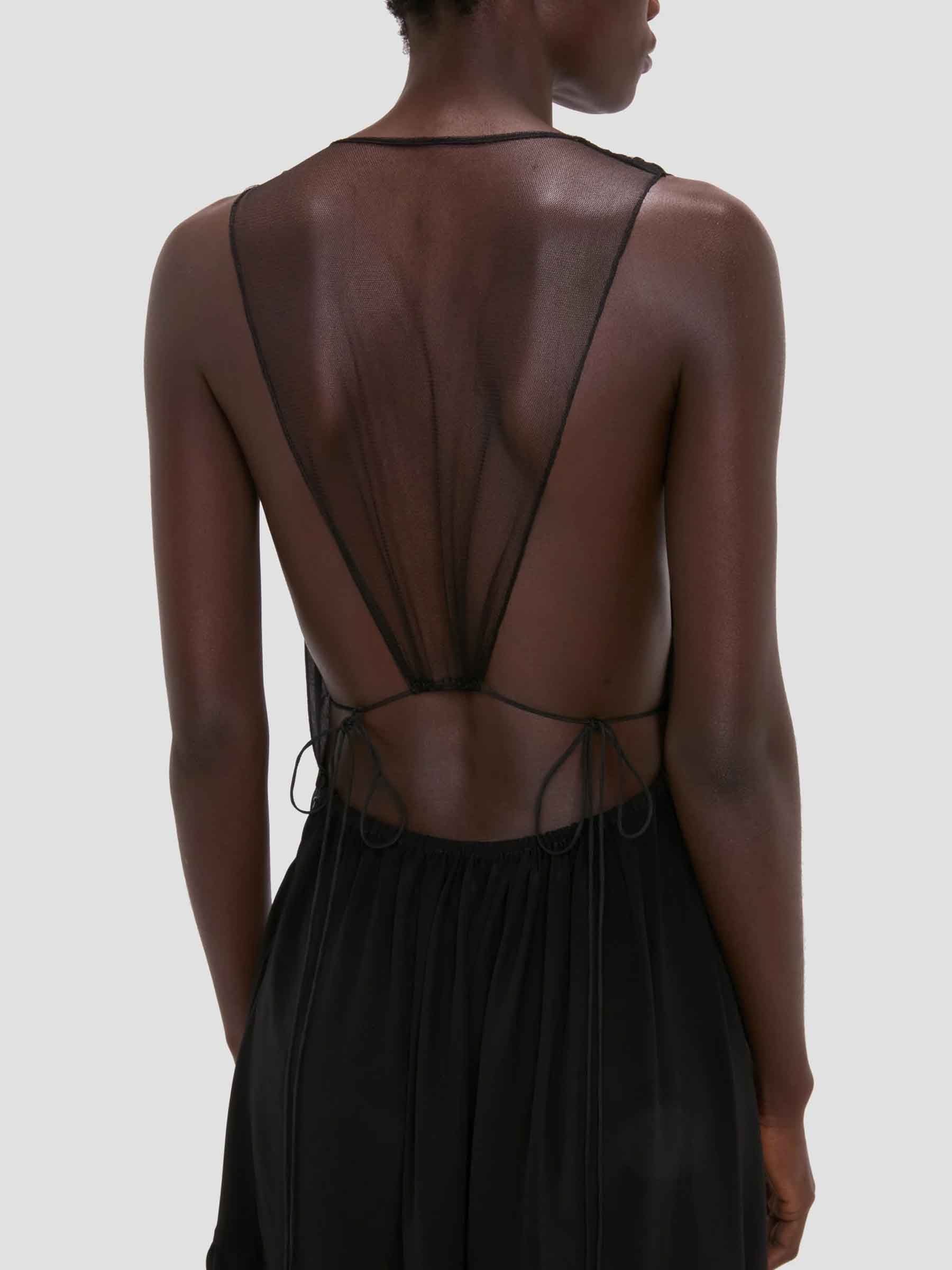 Outlet online Victoria Beckham Mujer Vestido Midi color Negro sku 731-006152 01 - Foto 5