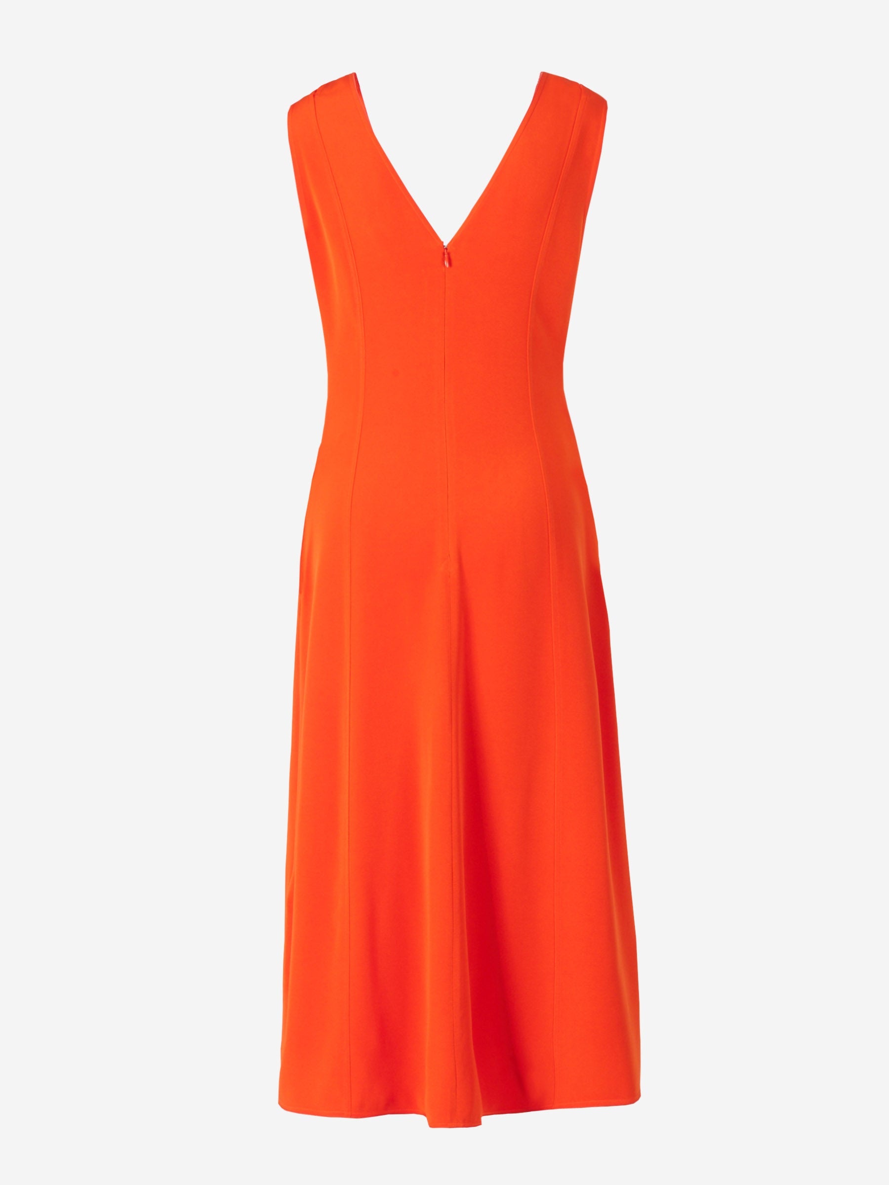 Outlet online Victoria Beckham Mujer Vestido Twist Midi color Naranja sku 732-001035 01 - Foto 2