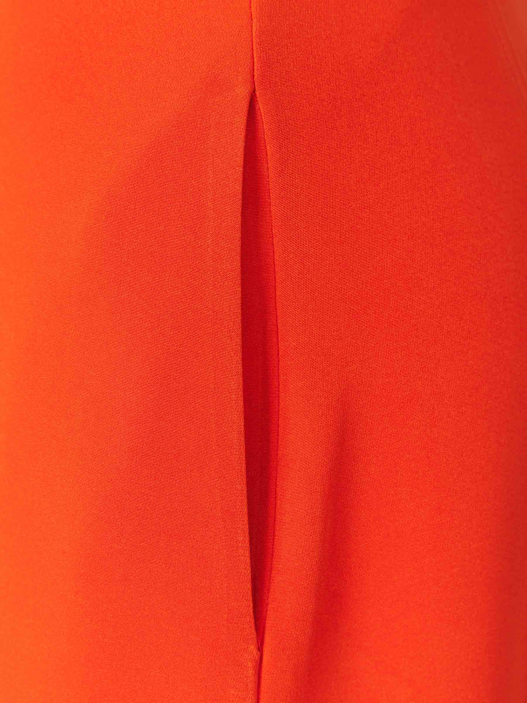 Outlet online Victoria Beckham Mujer Vestido Twist Midi color Naranja sku 732-001035 01 - Foto 4