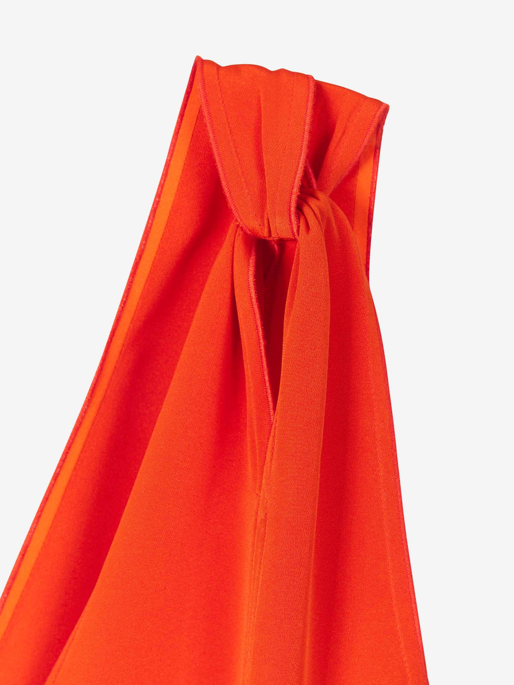 Outlet online Victoria Beckham Mujer Vestido Twist Midi color Naranja sku 732-001035 01 - Foto 5