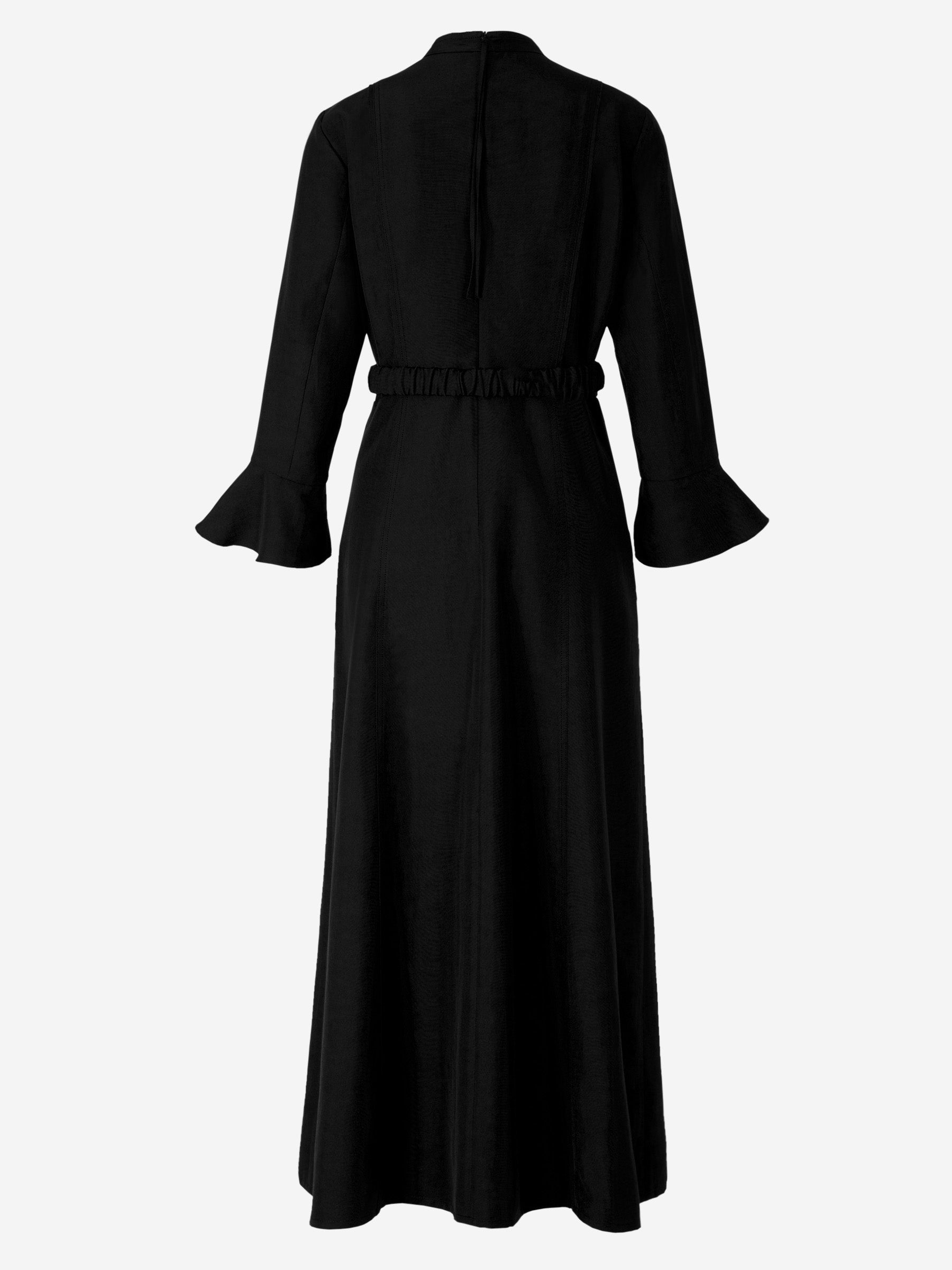 Outlet online Dorothee Schumacher Mujer Vestido Summer Cruise color Negro sku 732-001234 02 - Foto 6