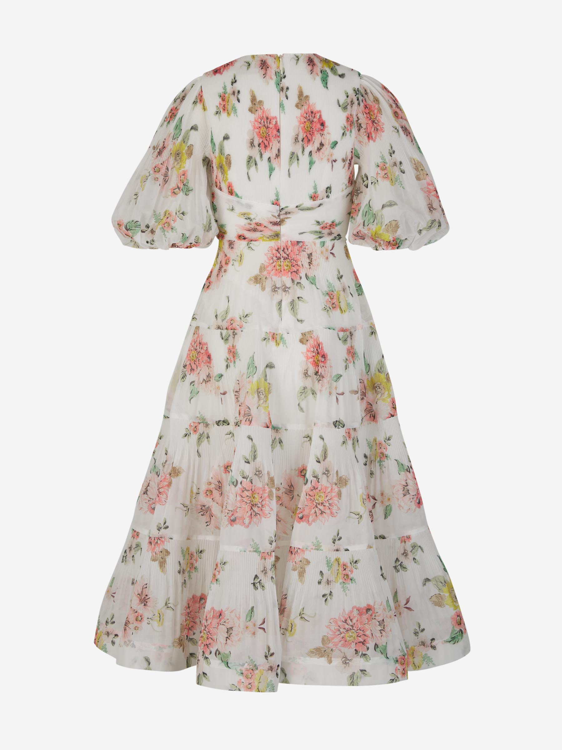 Outlet online Zimmermann Mujer Vestido Midi Plisado color Floral sku 732-001278 01 - Foto 2