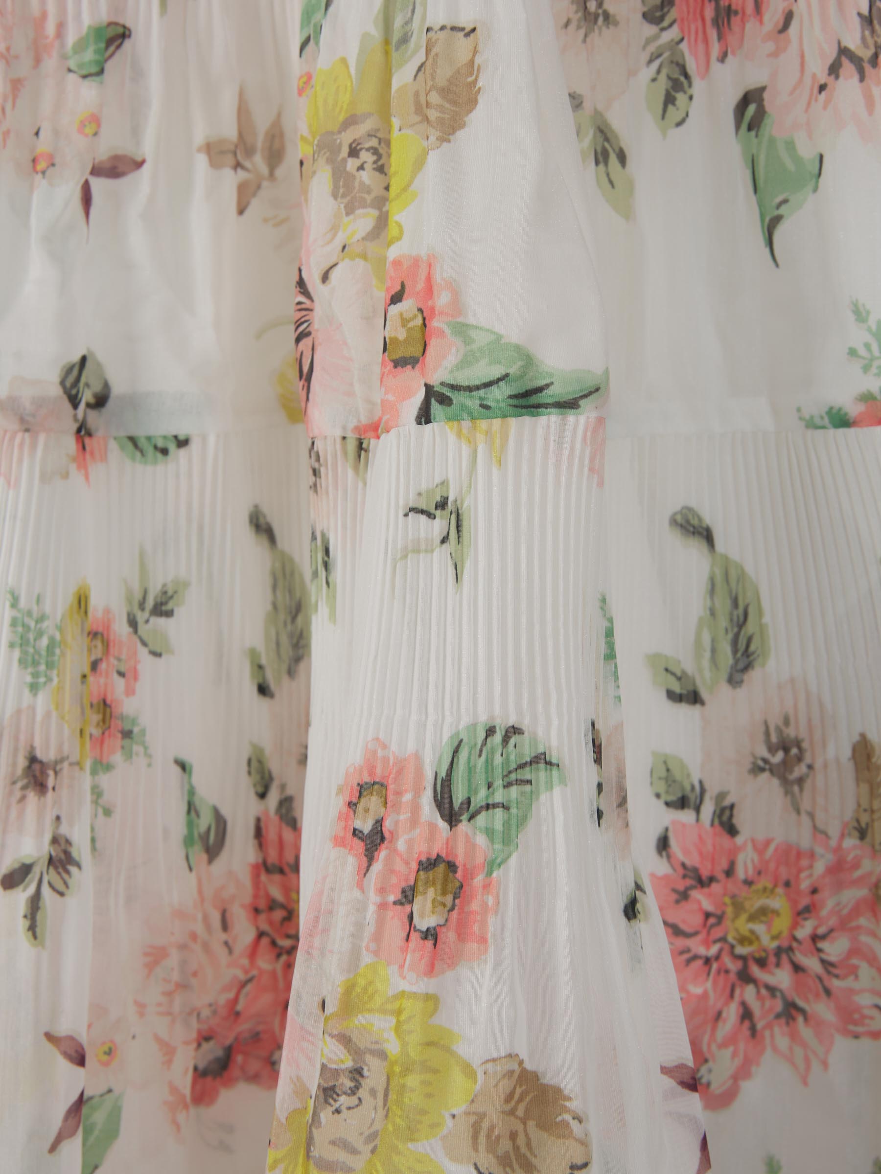 Outlet online Zimmermann Mujer Vestido Midi Plisado color Floral sku 732-001278 01 - Foto 4