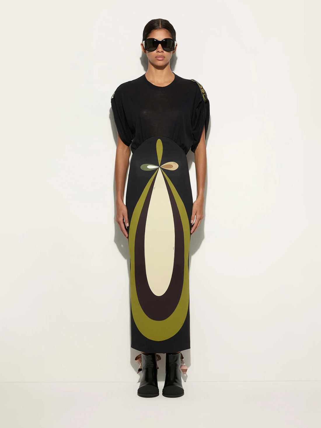 Pucci Mujer Barcelona Vestido Maxi Maddalena color Negro sku 732-001463 01 - Foto 2