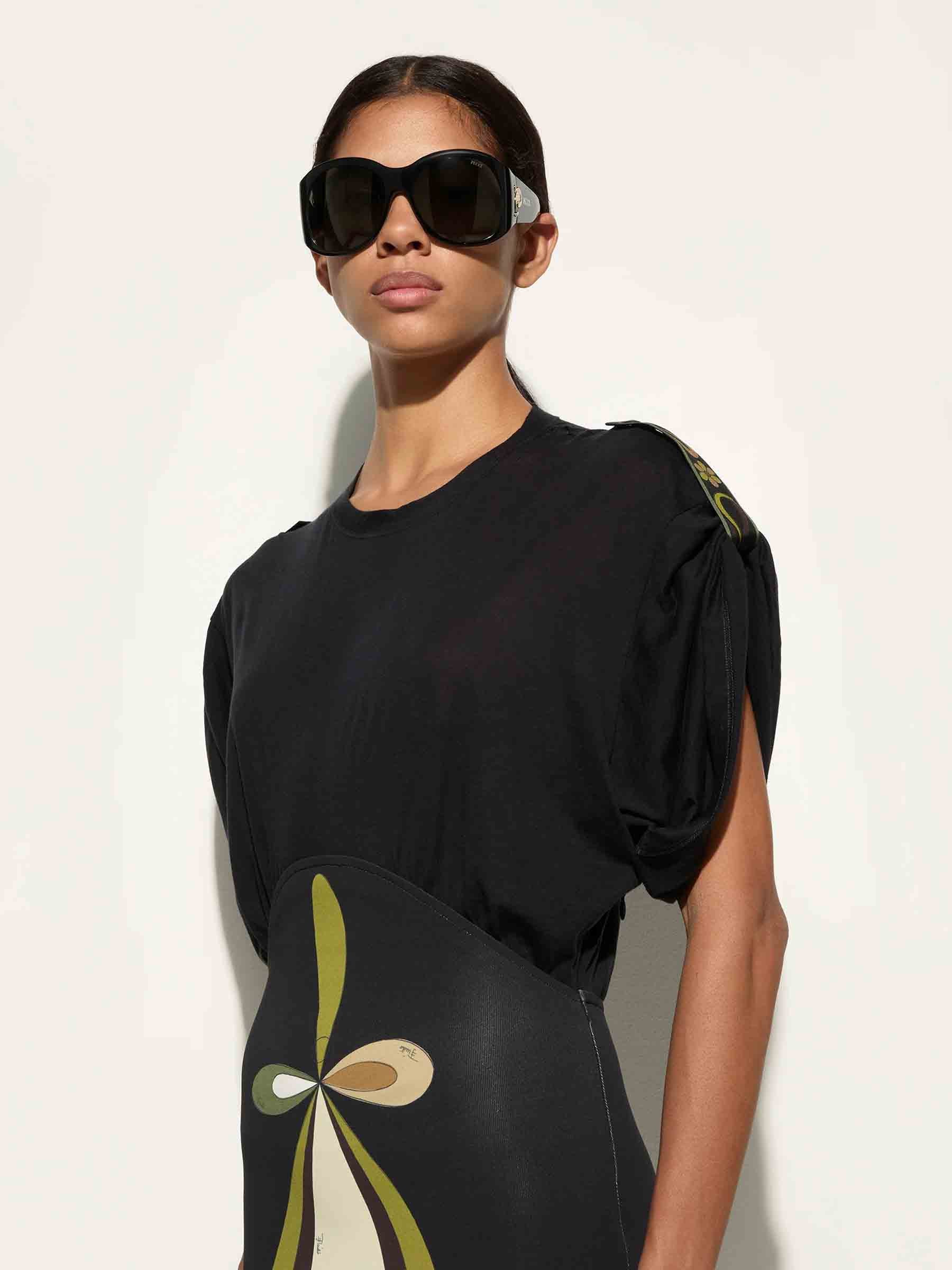Pucci Mujer Barcelona Vestido Maxi Maddalena color Negro sku 732-001463 01 - Foto 4