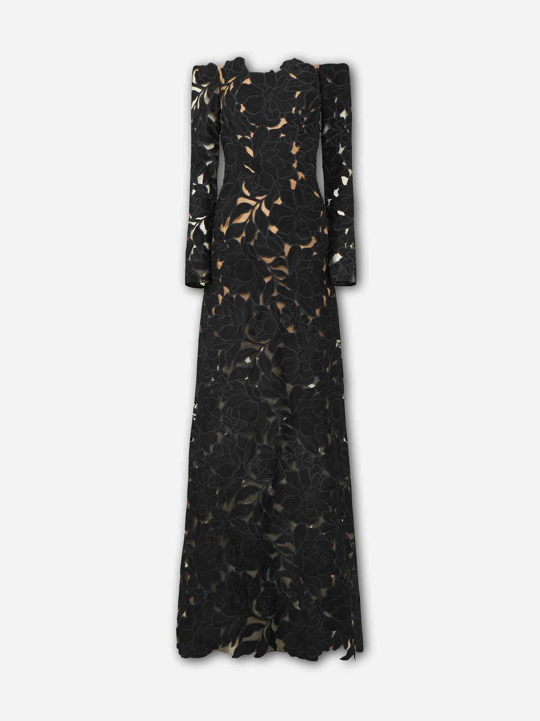 Outlet online Costarellos Mujer Vestido Maxi Kasia color Negro sku 732-001500 02 - Foto 1