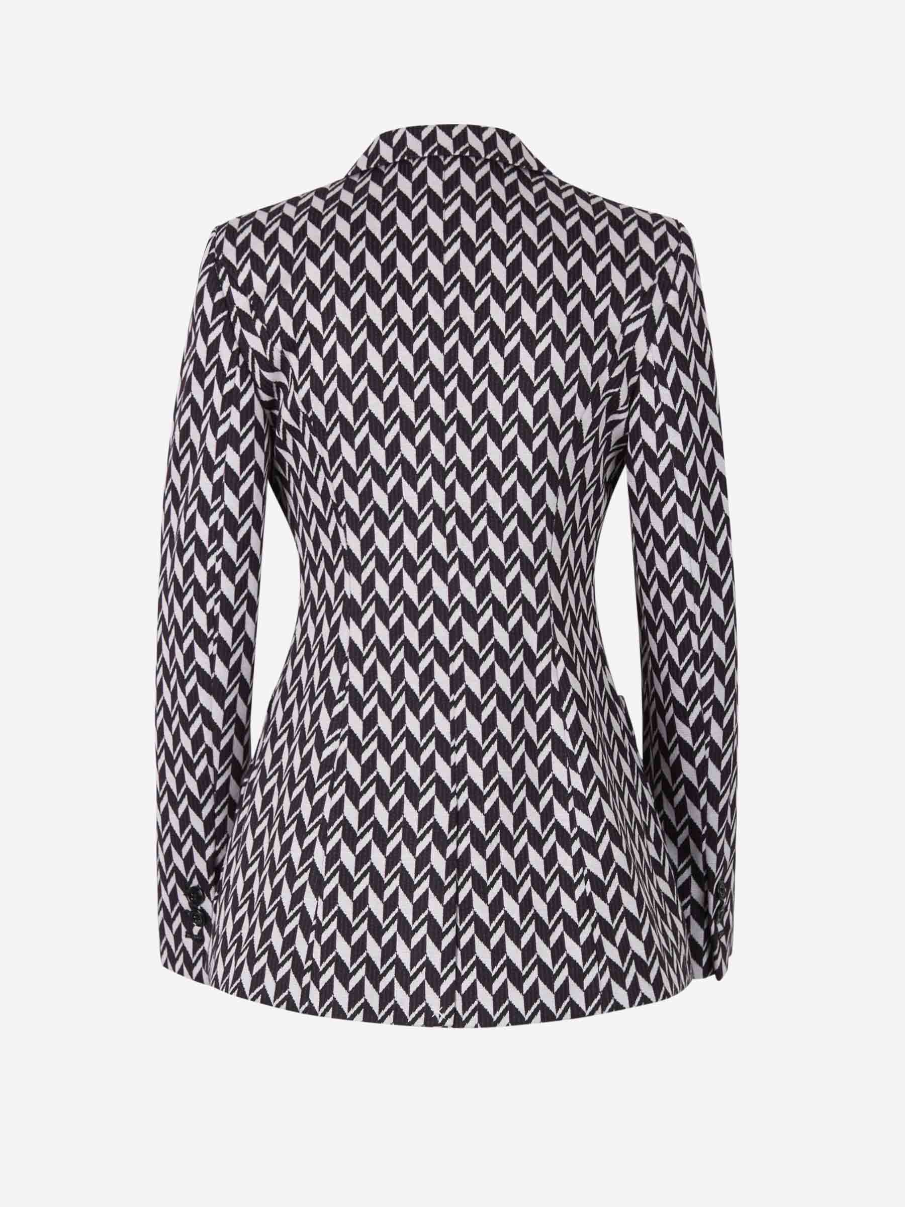 Outlet online Dorothee Schumacher Mujer Blazer Graphic Statement color Blanco sku 741-001812 01 - Foto 2
