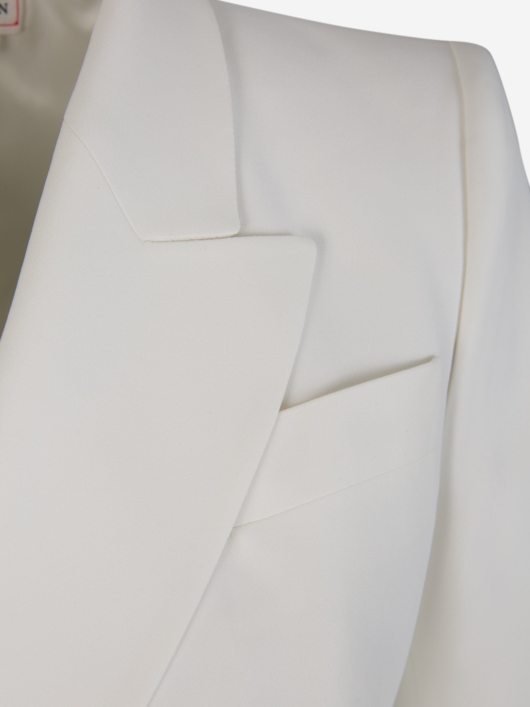 Outlet online McQueen Mujer Blazer Cruzado color Blanco sku 741-002095 01 - Foto 4