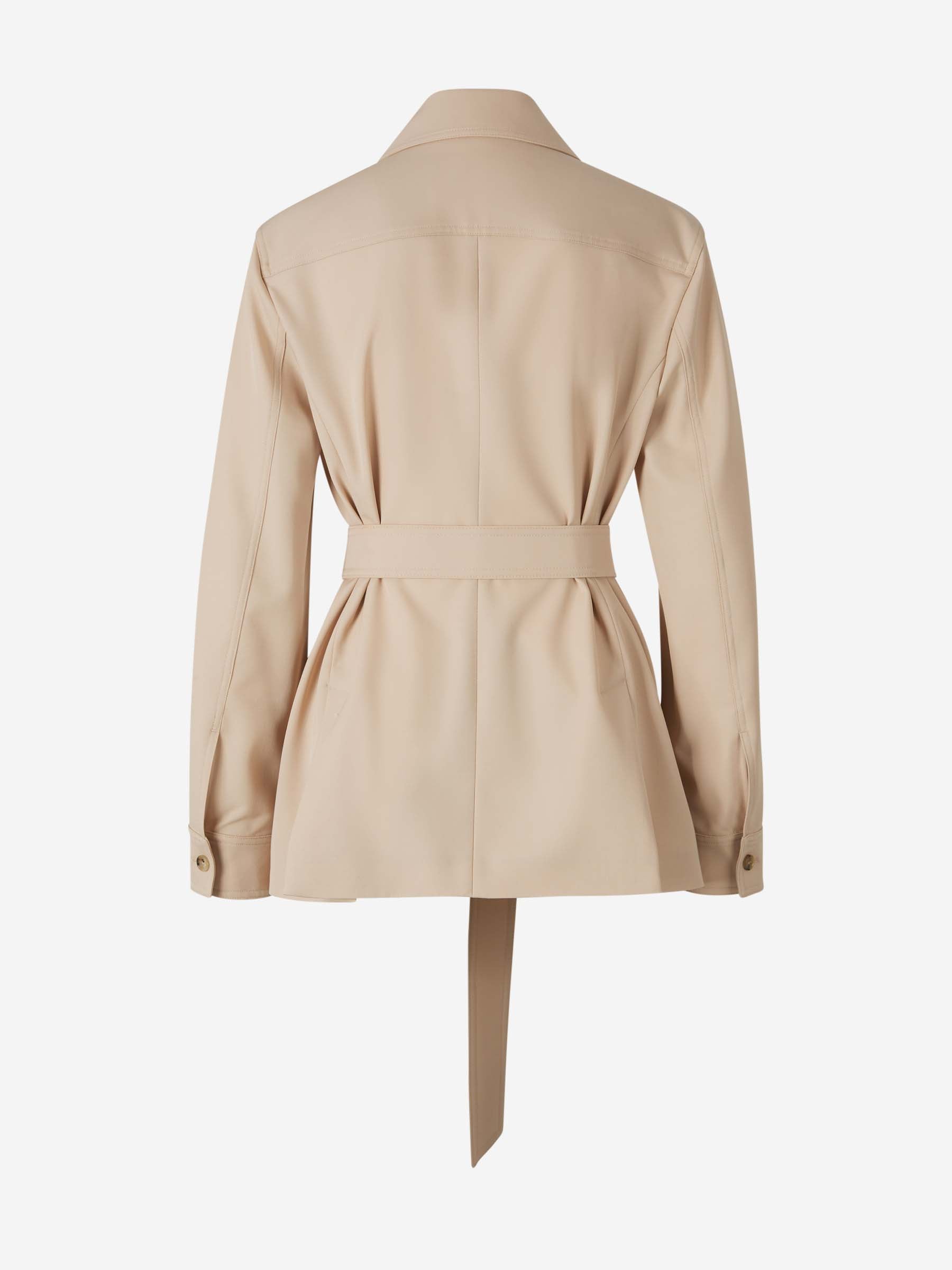 Outlet online Max Mara Mujer Gabardina Safari Pulvino color Beige sku 741-002221 01 - Foto 4