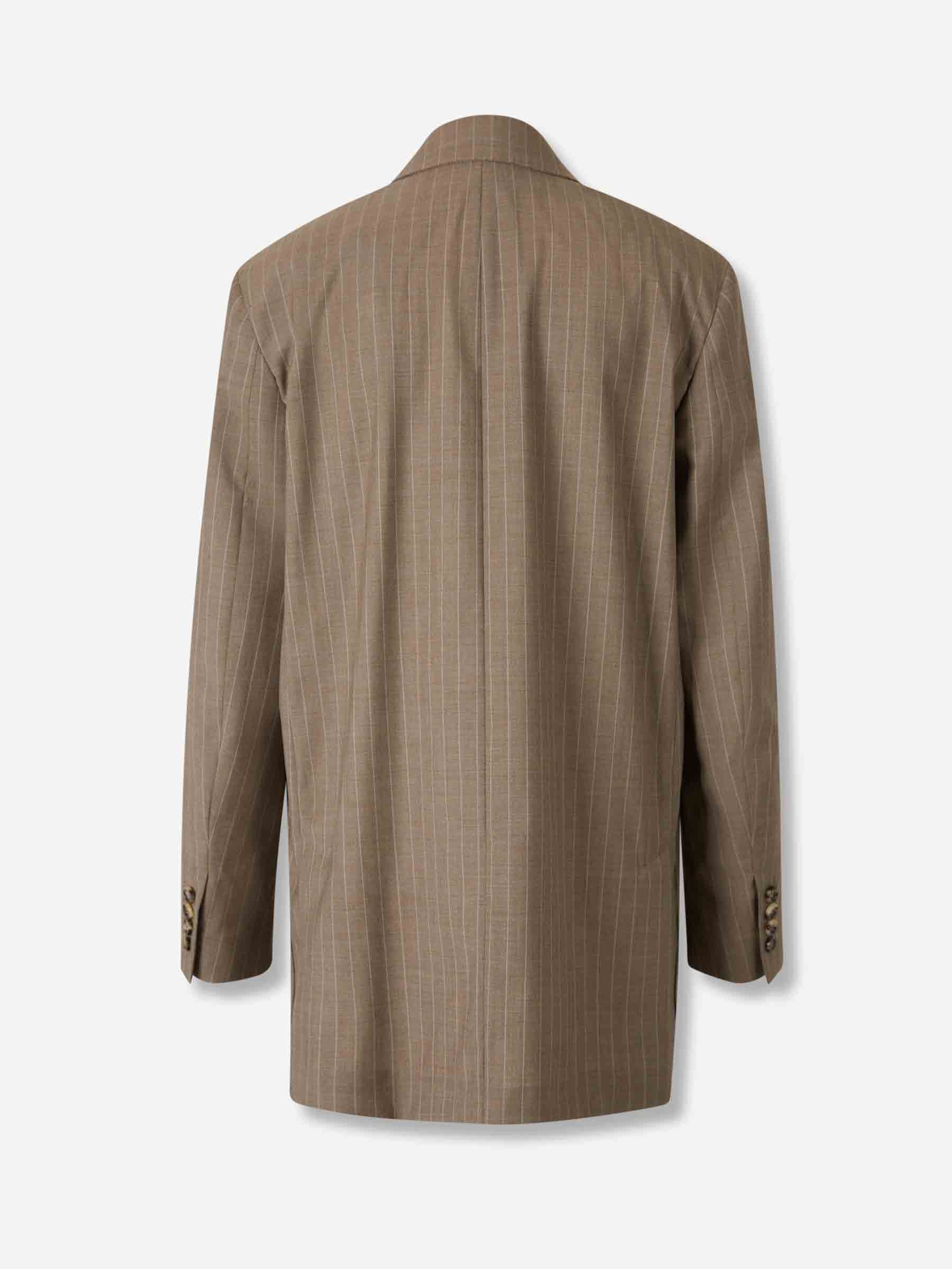 Outlet online Max Mara Mujer Blazer Raya Diplomática color Camel sku 741-002328 01 - Foto 2