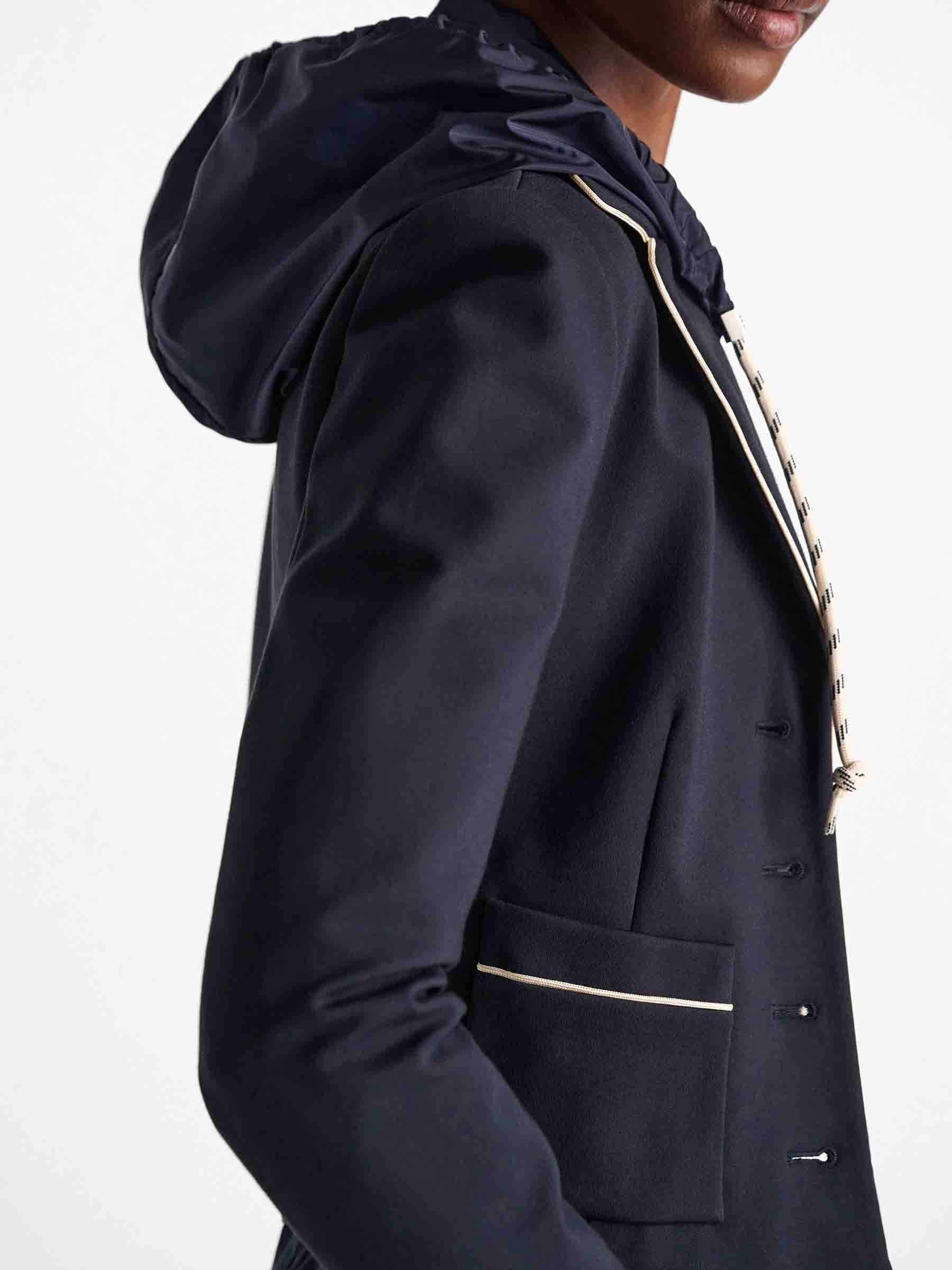Outlet online Dorothee Schumacher Mujer Blazer Cropped color Azul Noche sku 741-002341 01 - Foto 4