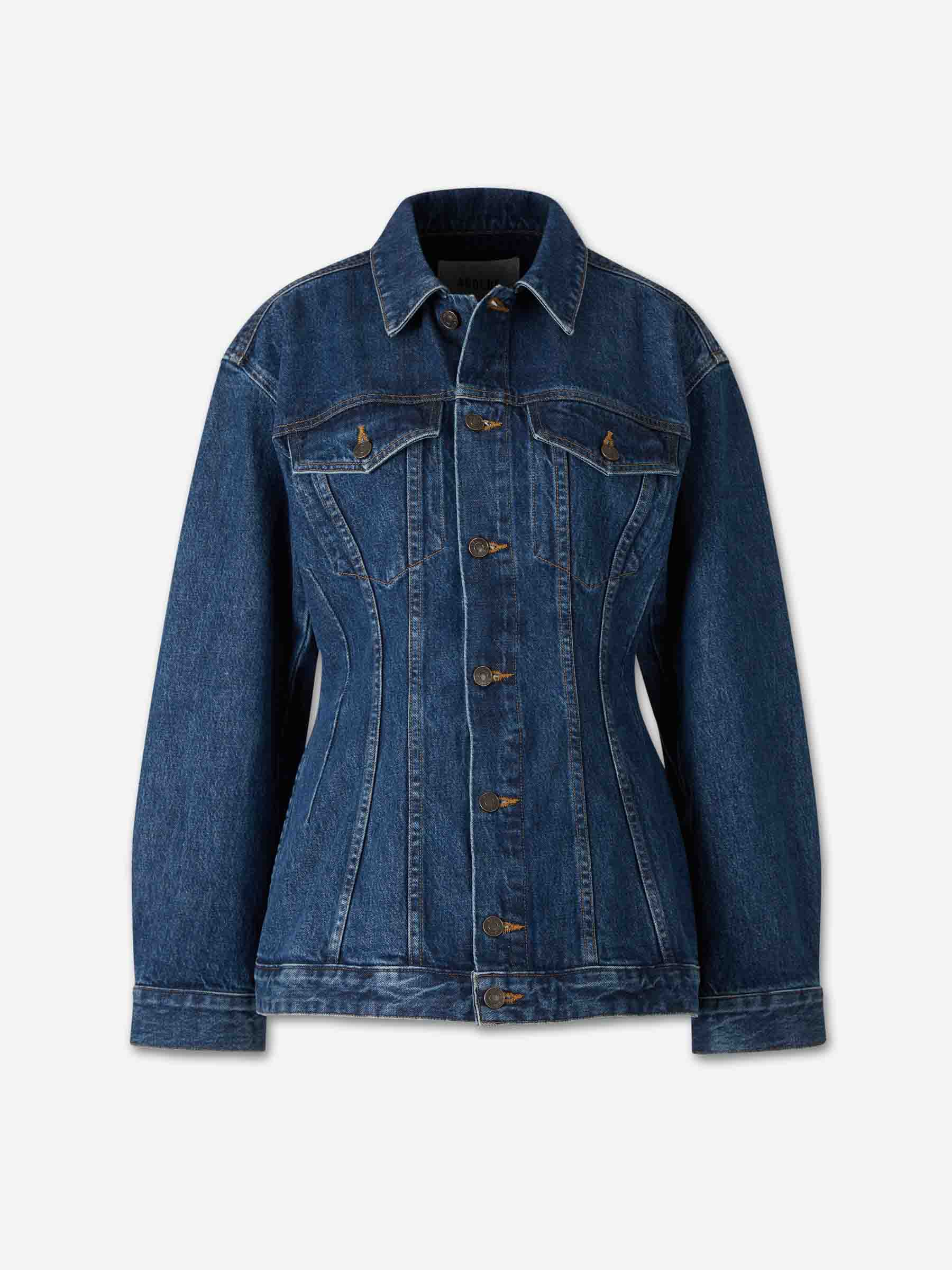 Outlet online Agolde Mujer Chaqueta Denim Myra color Azul Denim sku 741-002354 01 - Foto 1