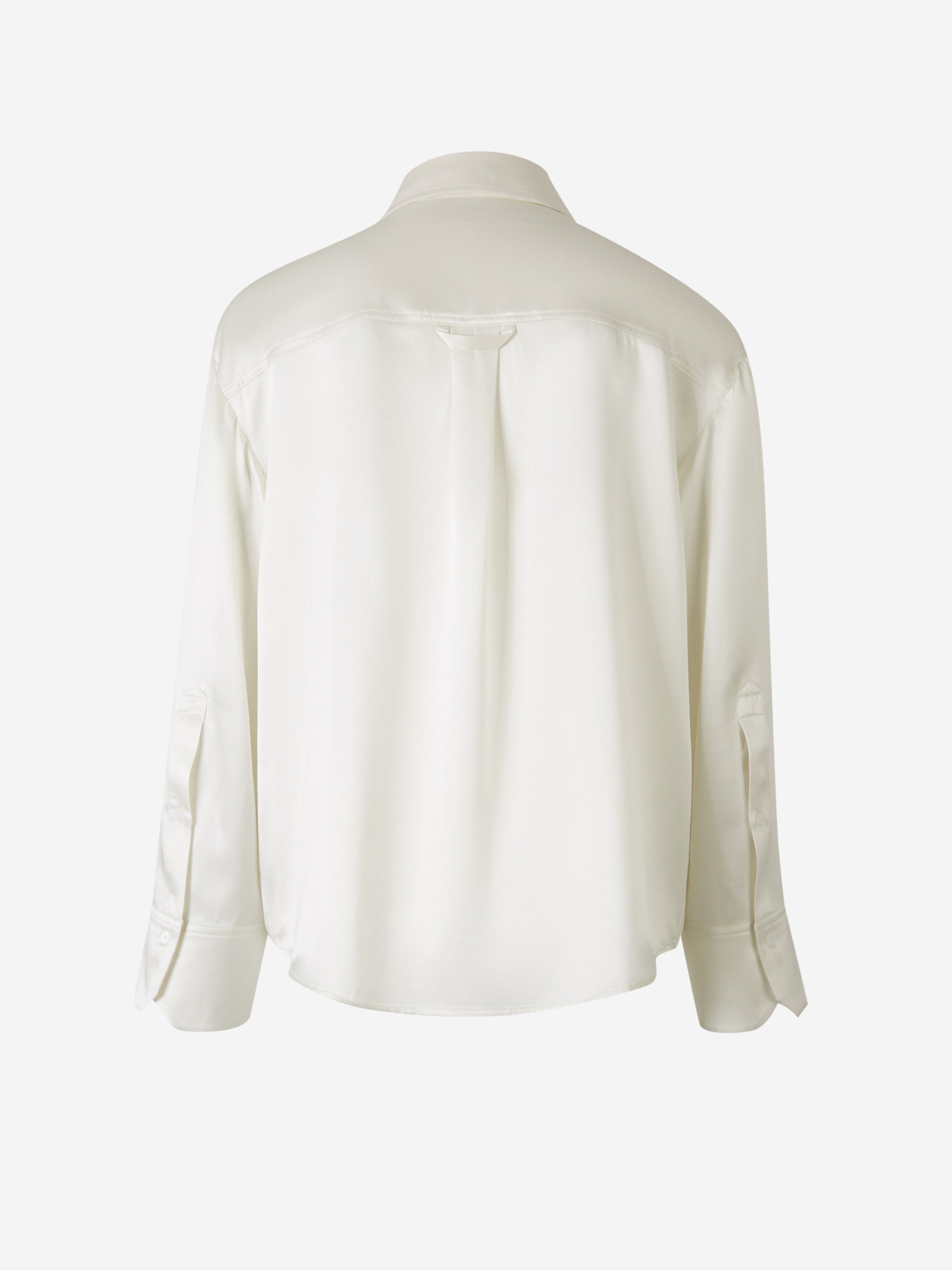 Outlet online Dorothee Schumacher Mujer Blusa Fluida Seda color Blanco sku 701-002063 01 - Foto 3